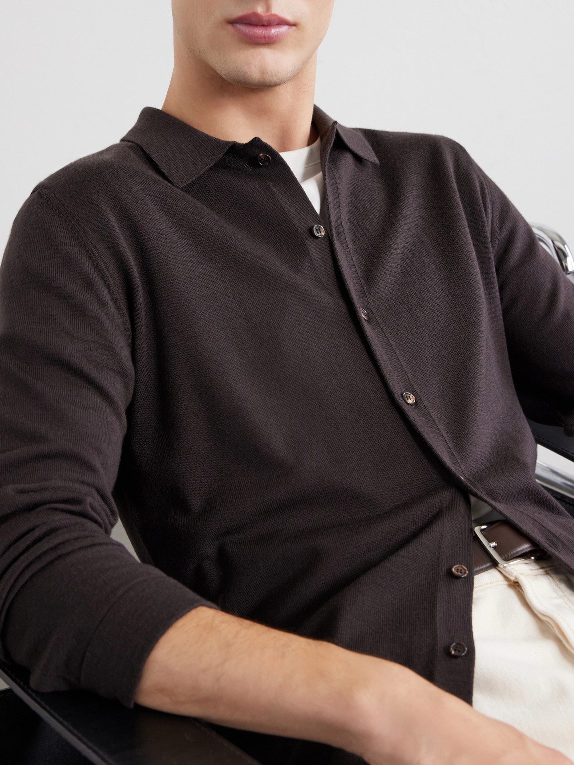 Slowear Zanone Virgin Wool Sweater - Men | Thumbnail 5