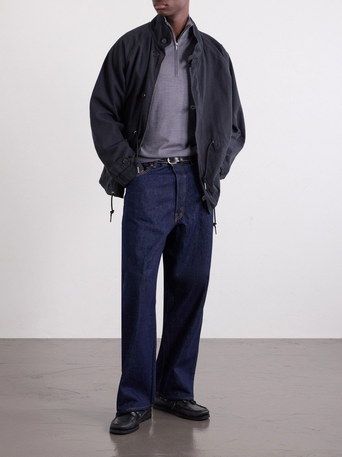 Zanone Flexwool Half-Zip Sweater