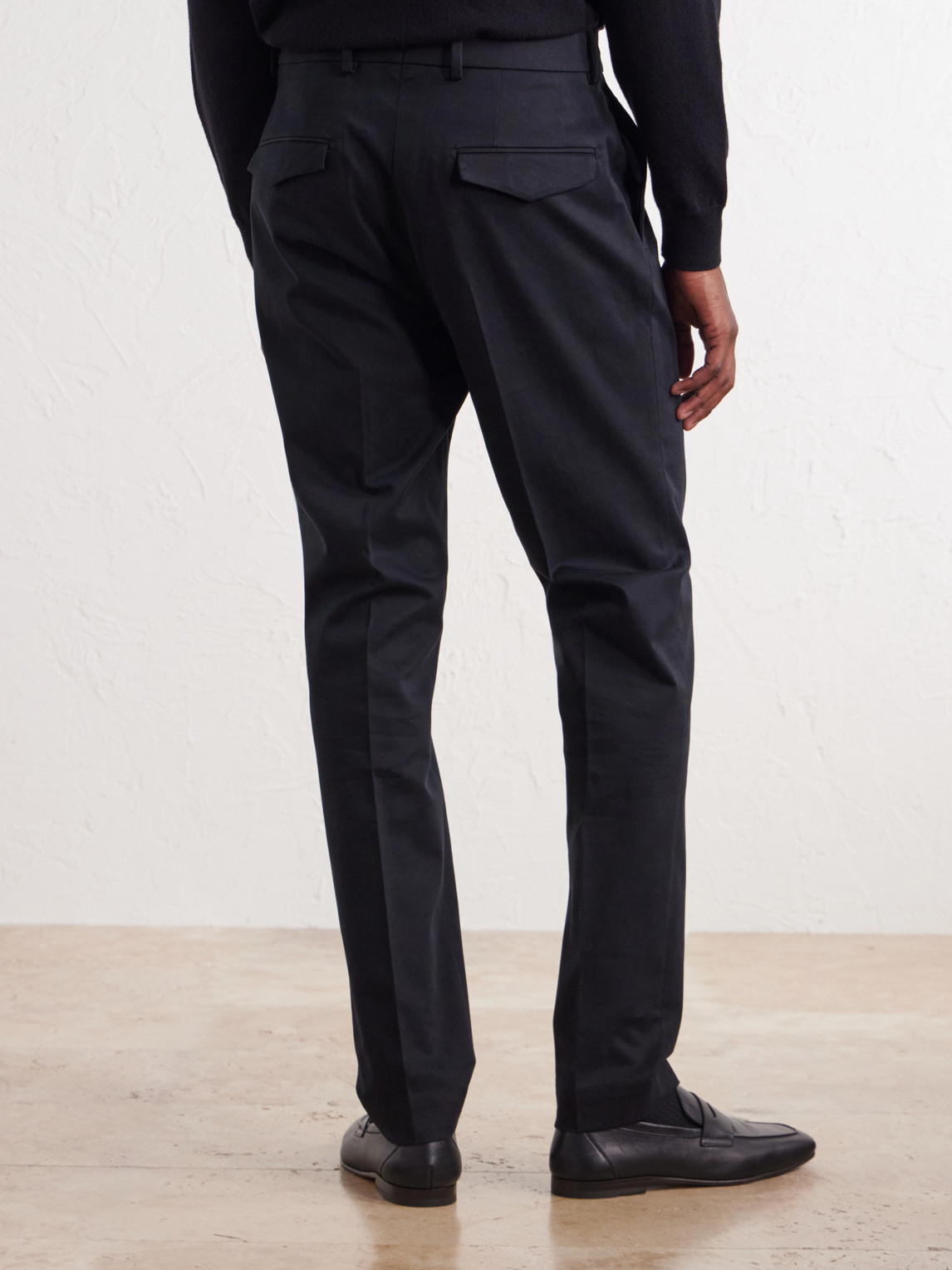 Incotex Tapered Pleated Cotton-Blend Gabardine Suit Trousers