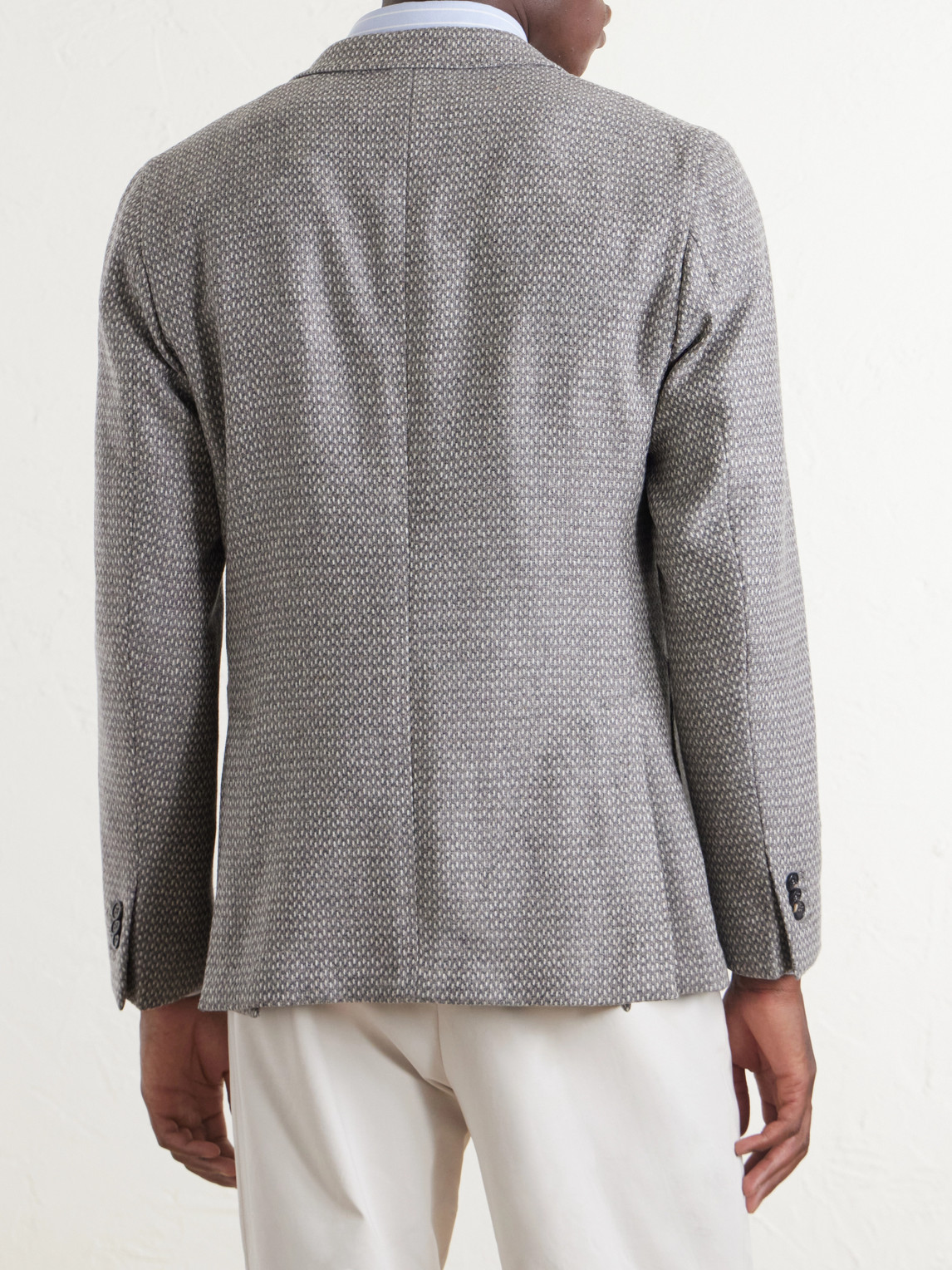Incotex Wool And Cashmere-Blend Blazer