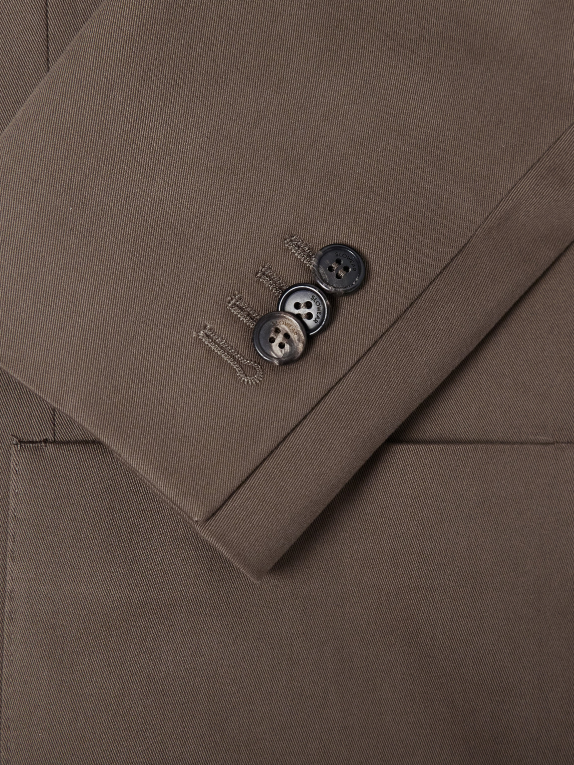Slowear Stretch-Cotton Gabardine Blazer - Men | Thumbnail 6 Slowear Stretch-Cotton Gabardine Blazer - Men | Thumbnail 6