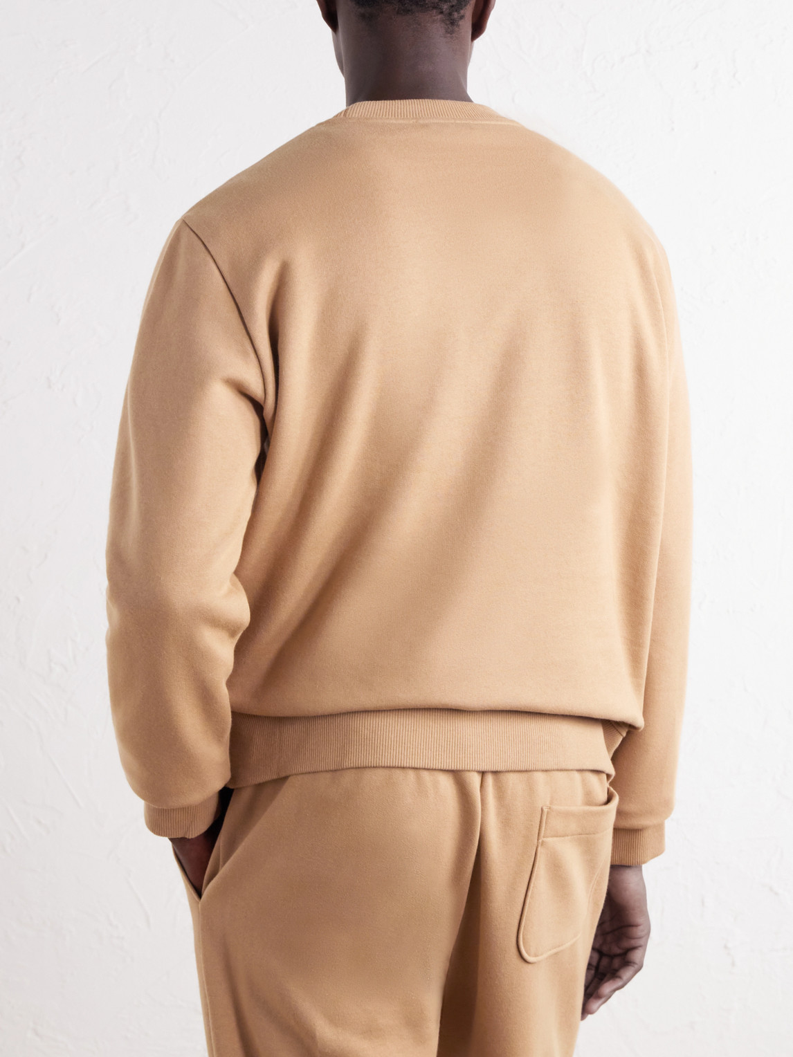 Zanone Cotton And Cashmere-Blend Jersey Sweatshirt