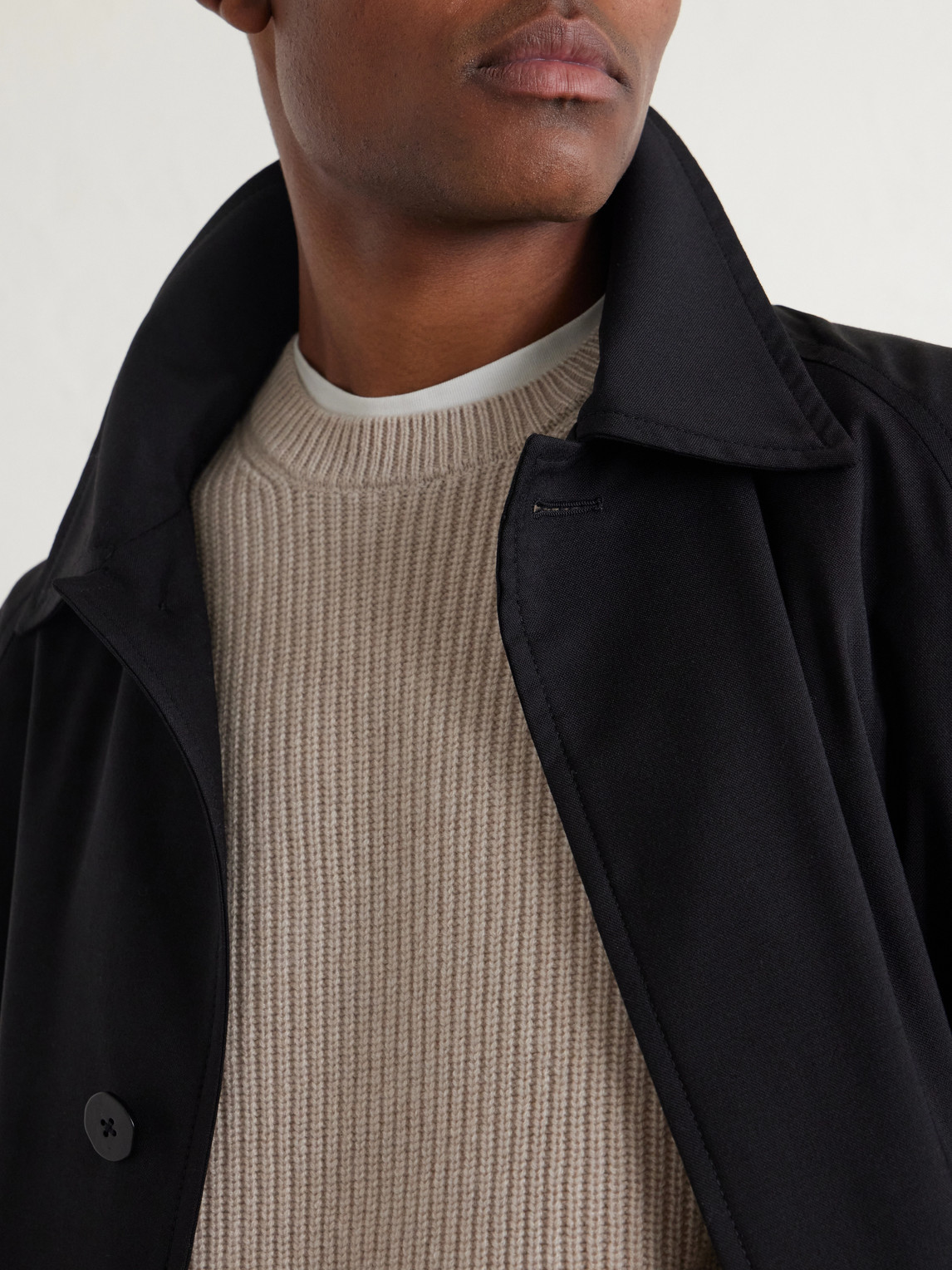 Slowear Ribbed Cashmere Sweater - Men | Thumbnail 5 Slowear Ribbed Cashmere Sweater - Men | Thumbnail 5