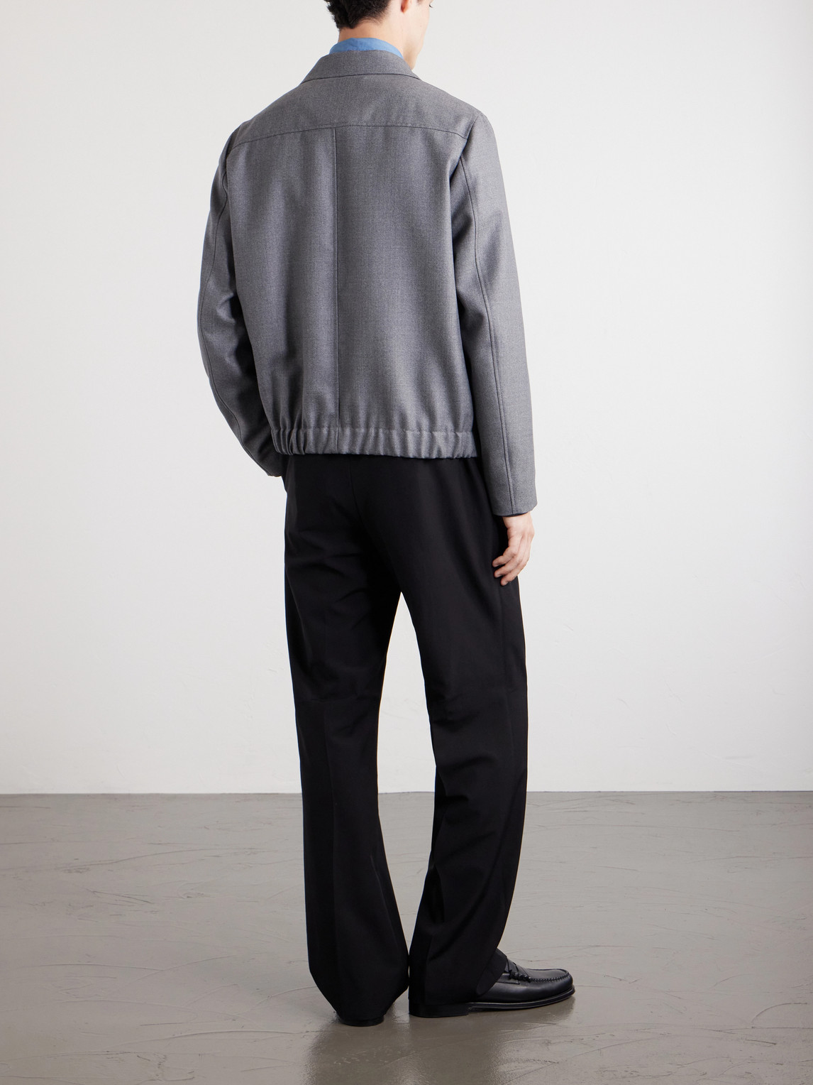 Montedoro Il Primo Wool-Canvas Bomber Jacket