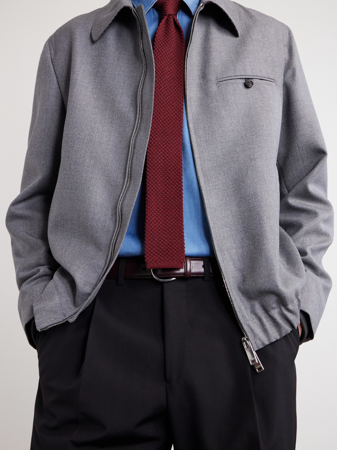 Montedoro Il Primo Wool-Canvas Bomber Jacket