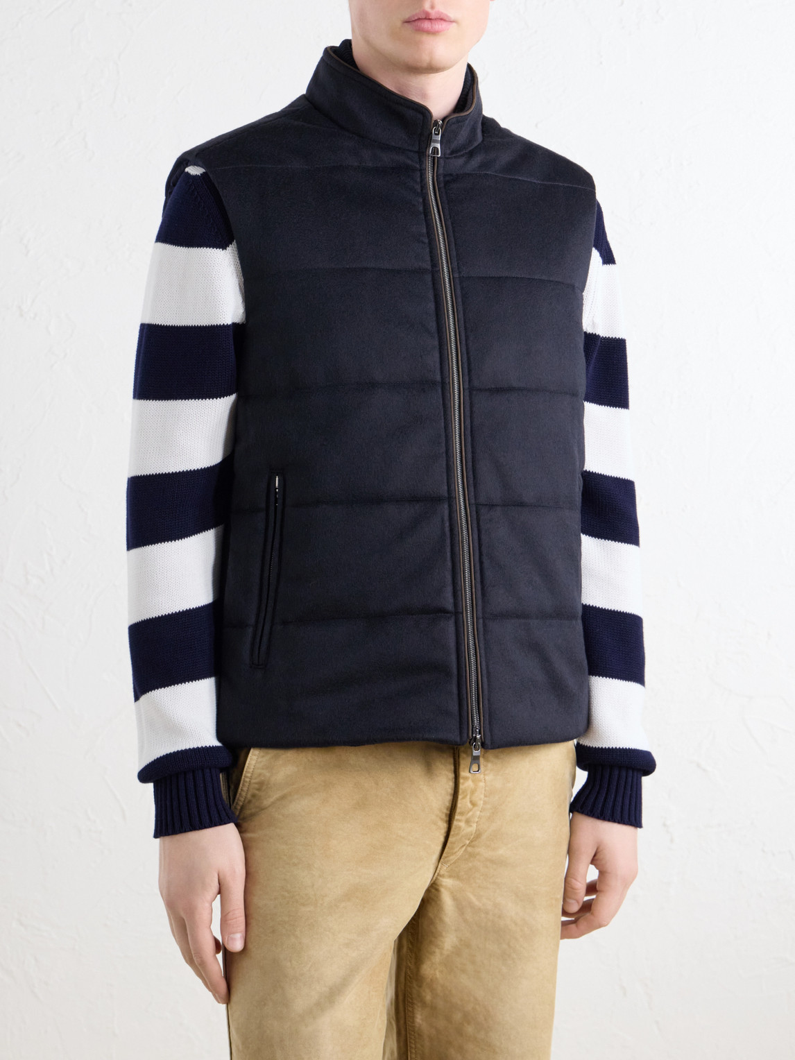 Belgravia Quilted Cashmere Gilet