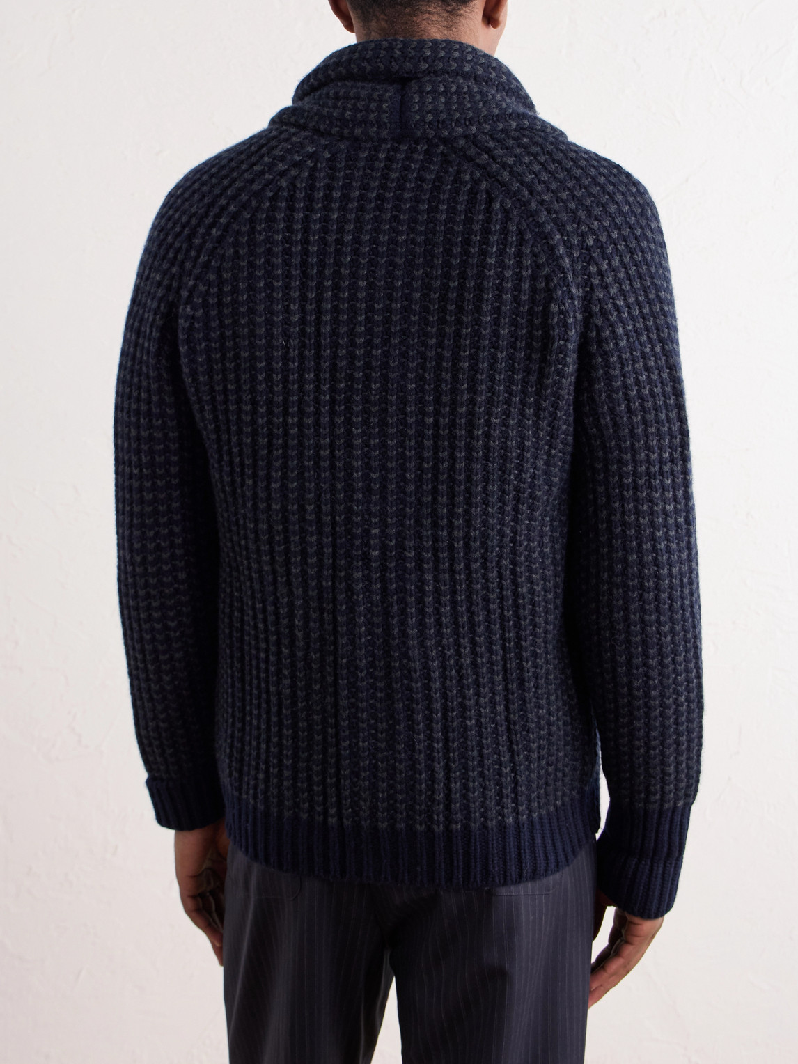 Kensington Shawl-Collar Cashmere Cardigan