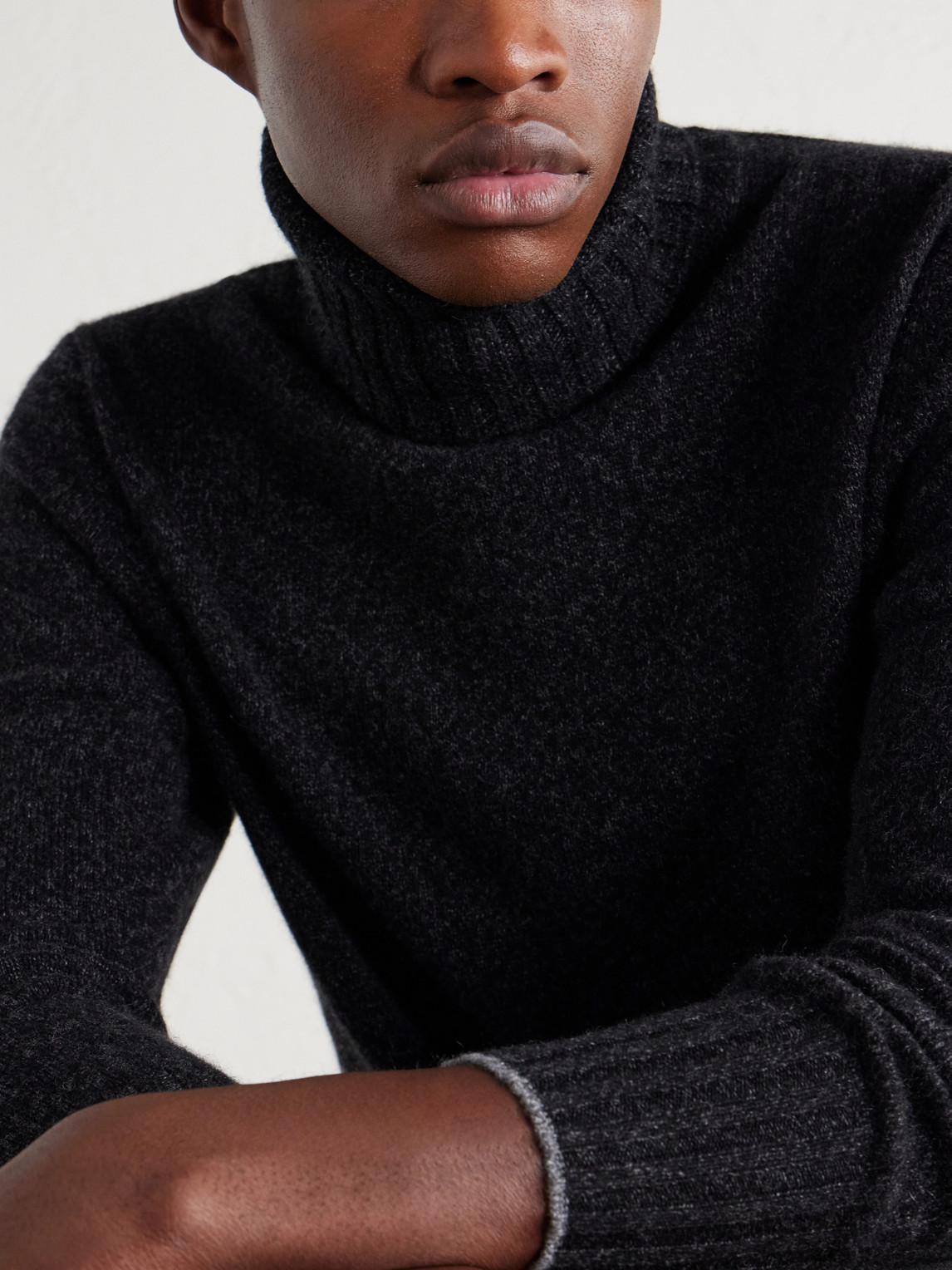 Brompton Cashmere Rollneck Sweater