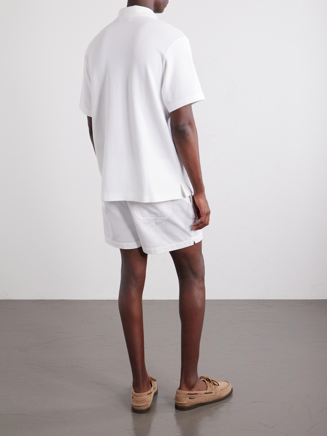 Logo-Embroidered Cotton-Piqué Polo Shirt