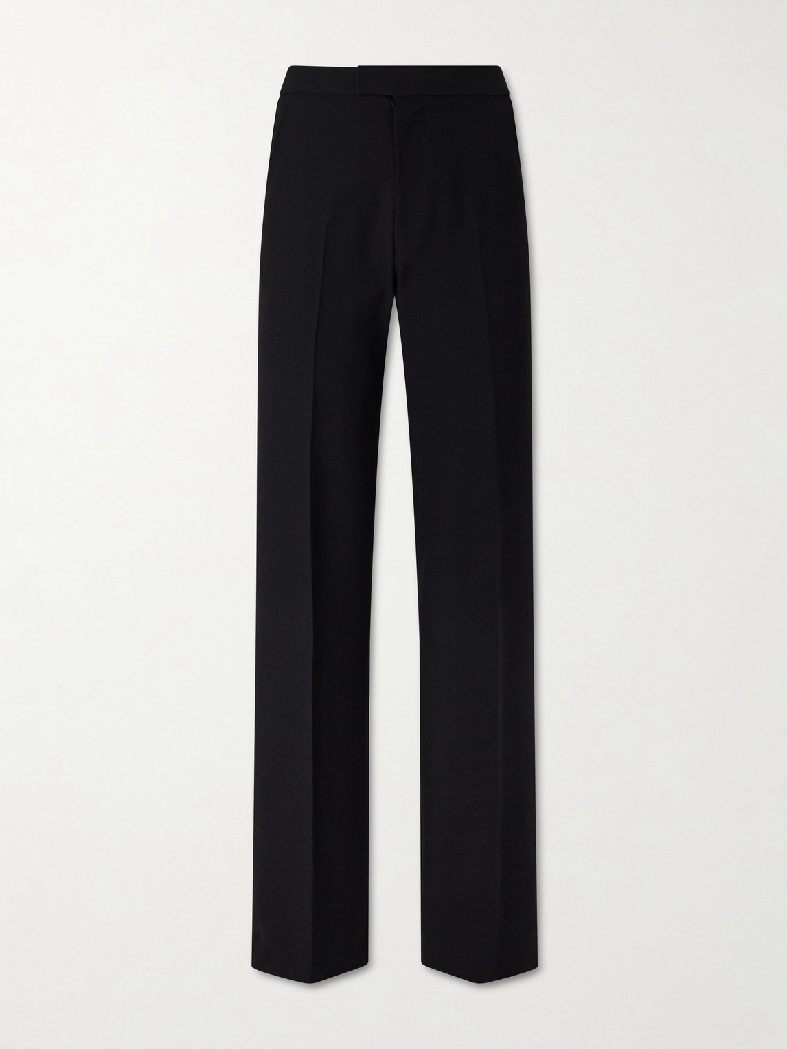 Straight-Leg Wool Trousers
