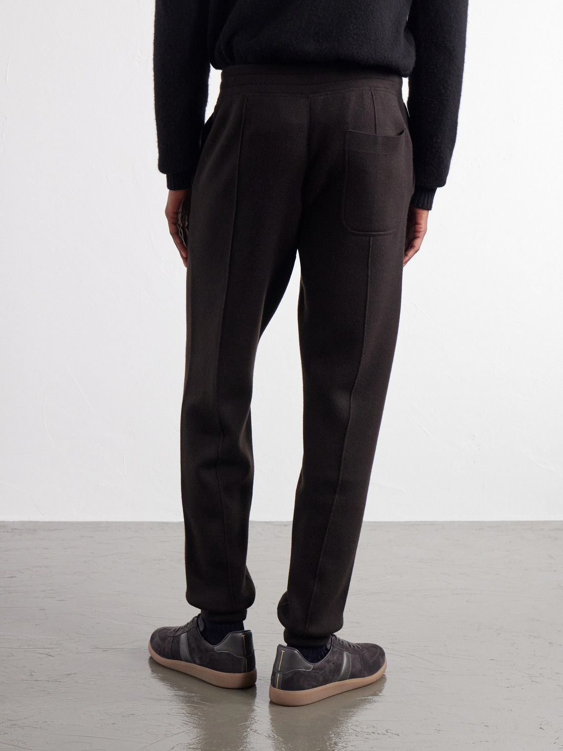 Tapered Wool-Jersey Sweatpants