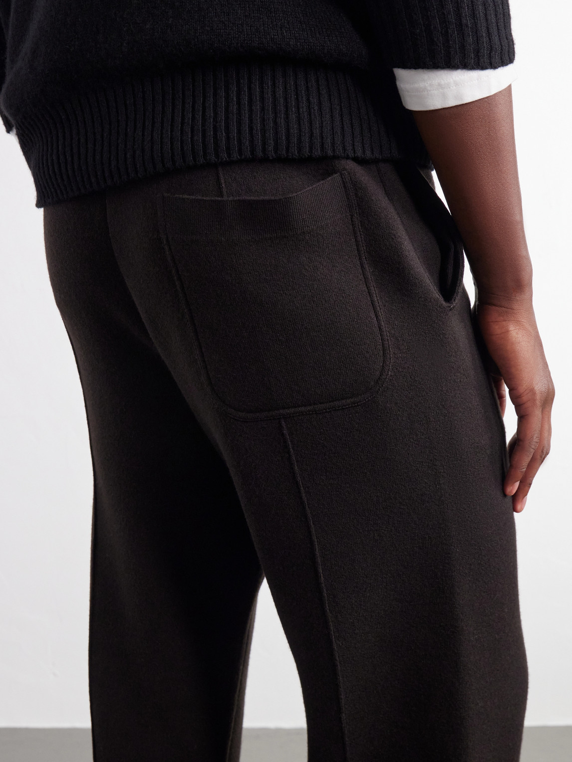Tapered Wool-Jersey Sweatpants
