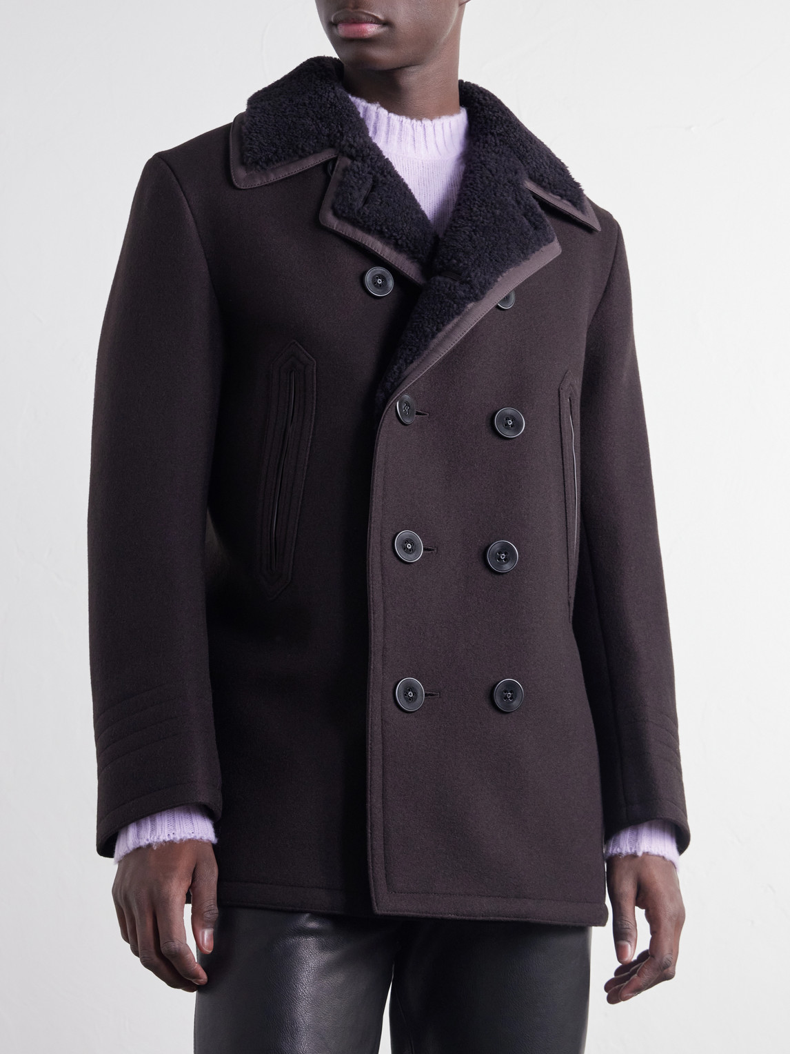 Shearling And Leather
