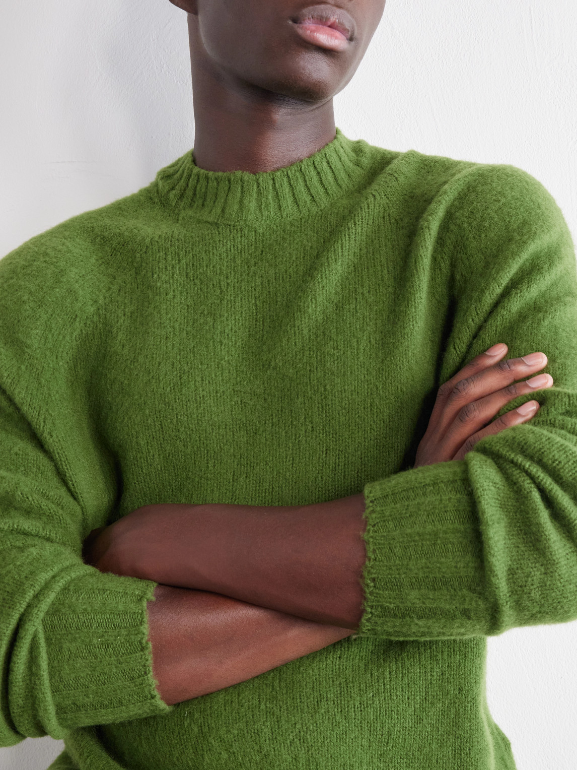 Brushed Cashmere Sweater