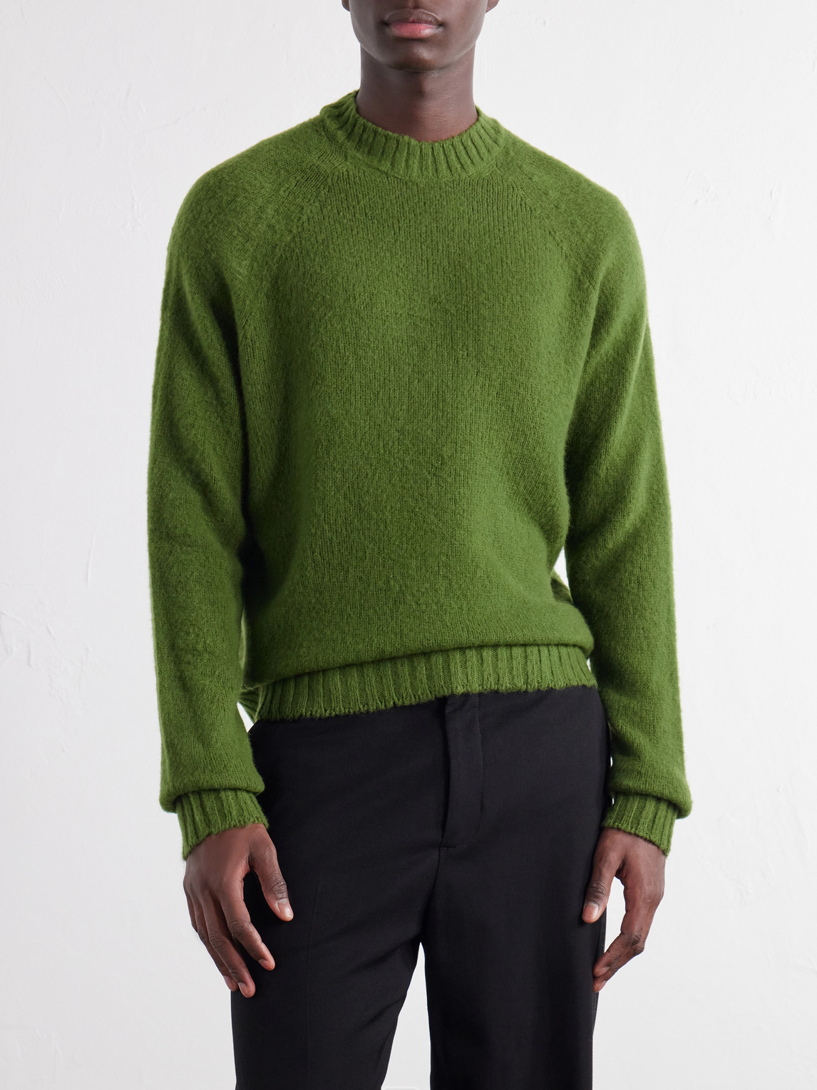 Brushed Cashmere Sweater