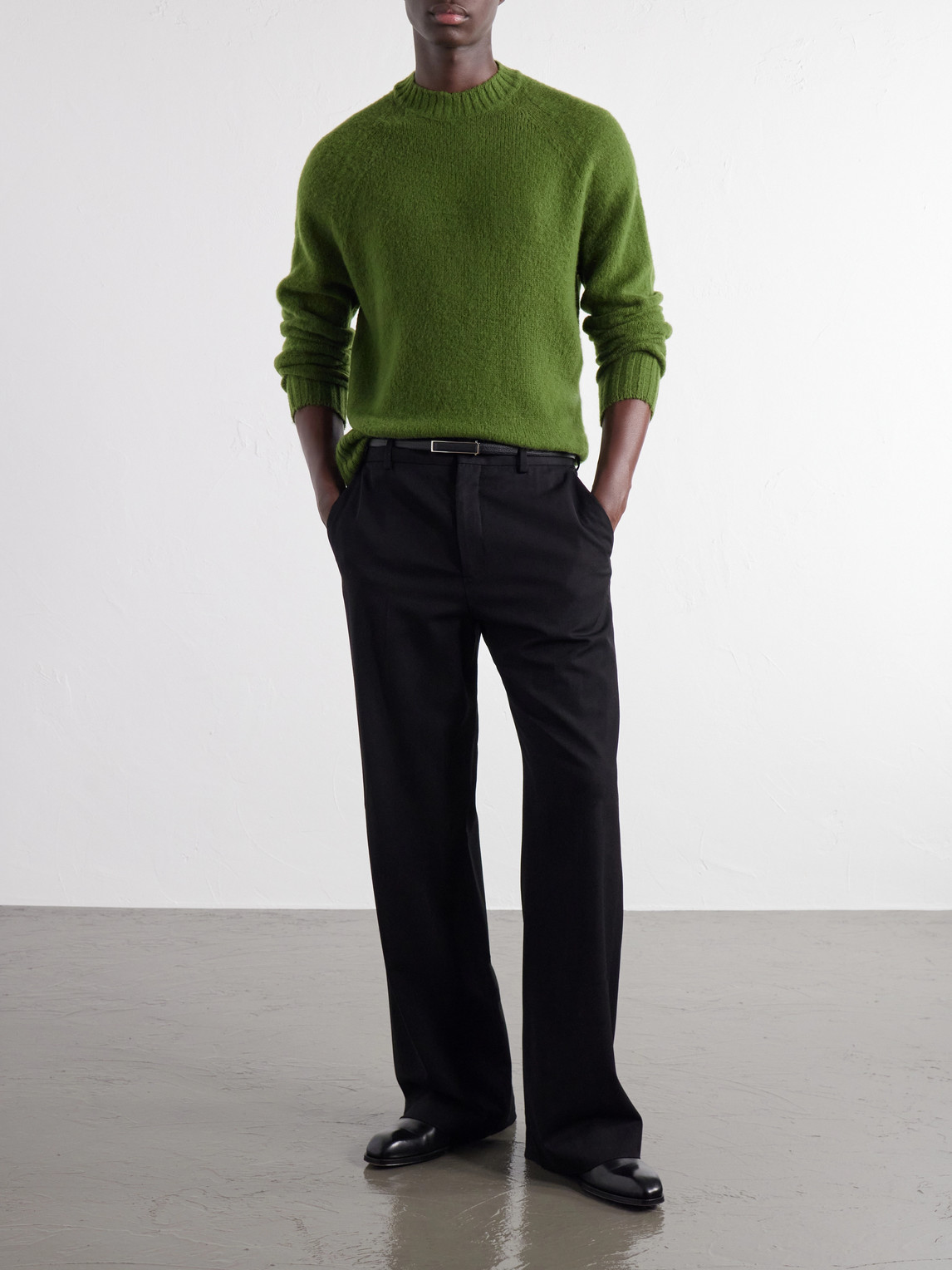Brushed Cashmere Sweater