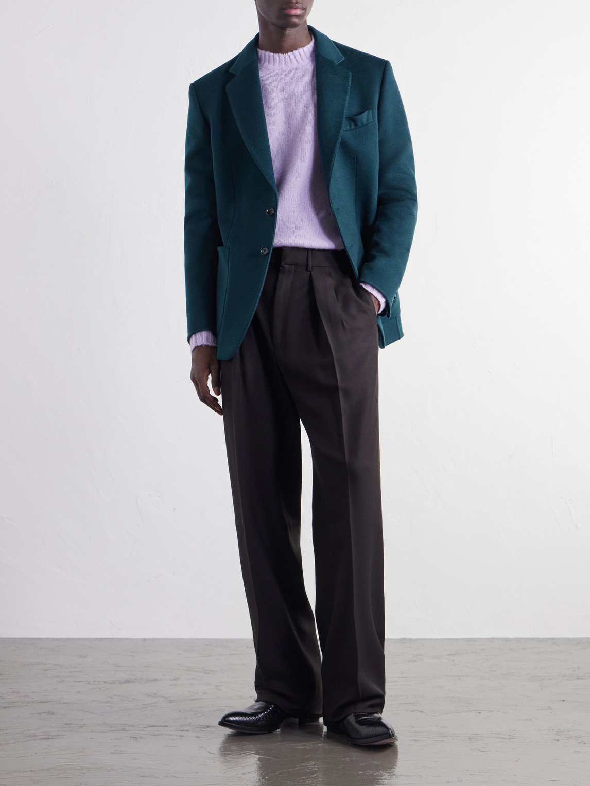 Brushed Cashmere Sweater