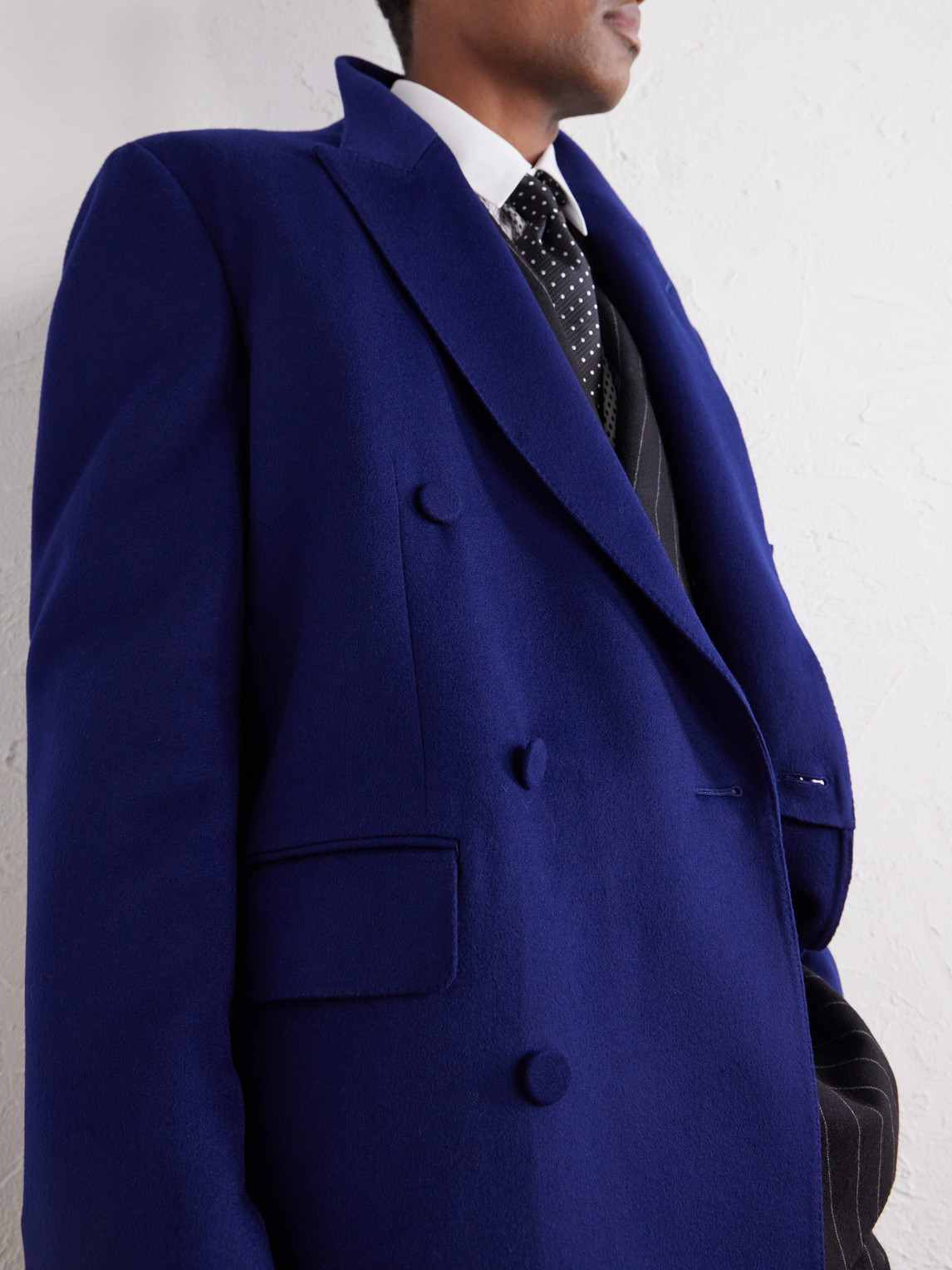 Double-Breasted Brushed Wool And Cashmere-Blend Felt Coat