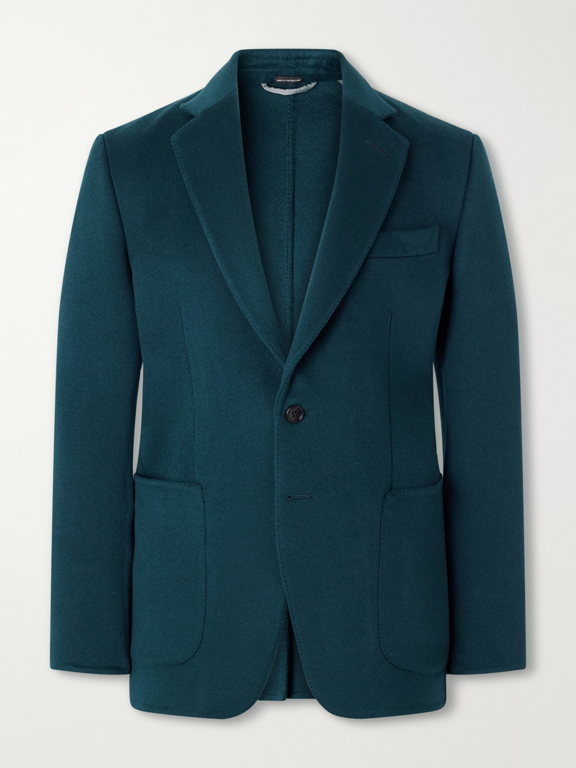 Woven Cashmere Blazer