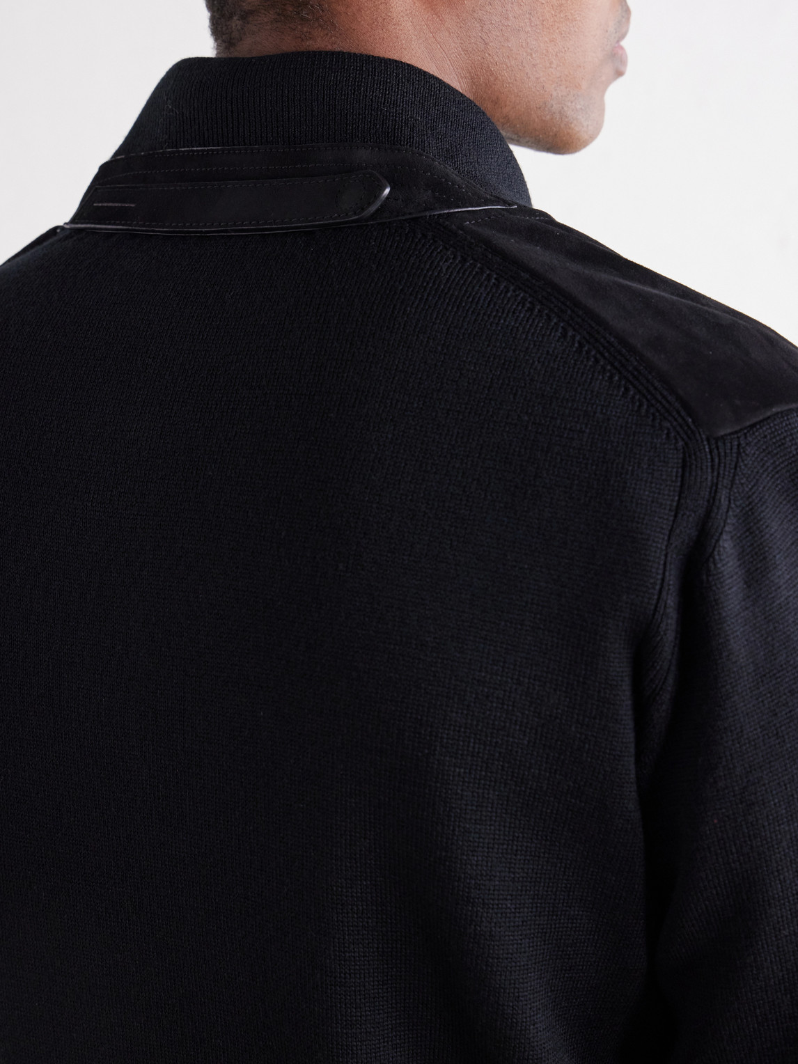 And Milano Stitch Wool Bomber Jacket