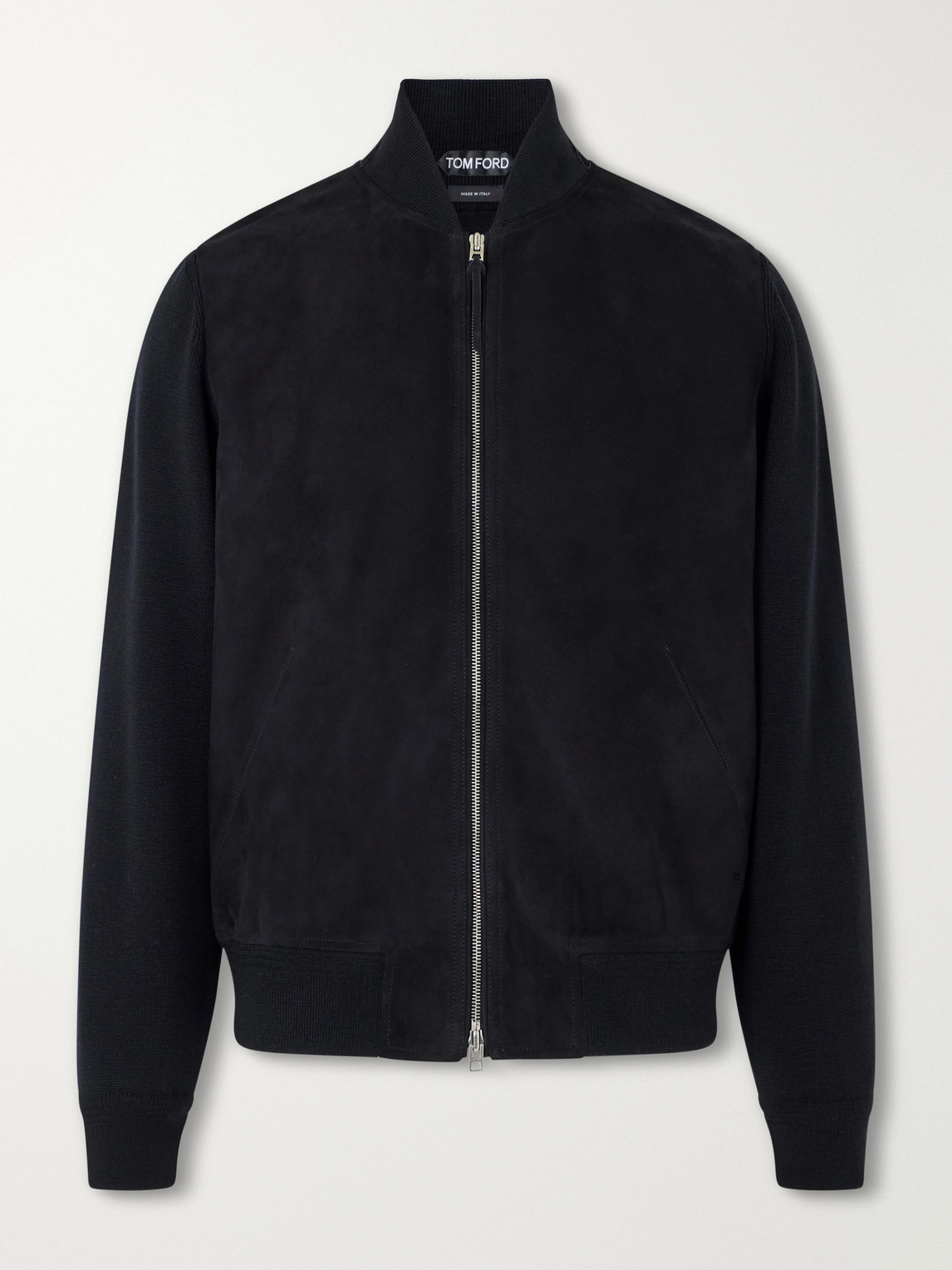 And Milano Stitch Wool Bomber Jacket