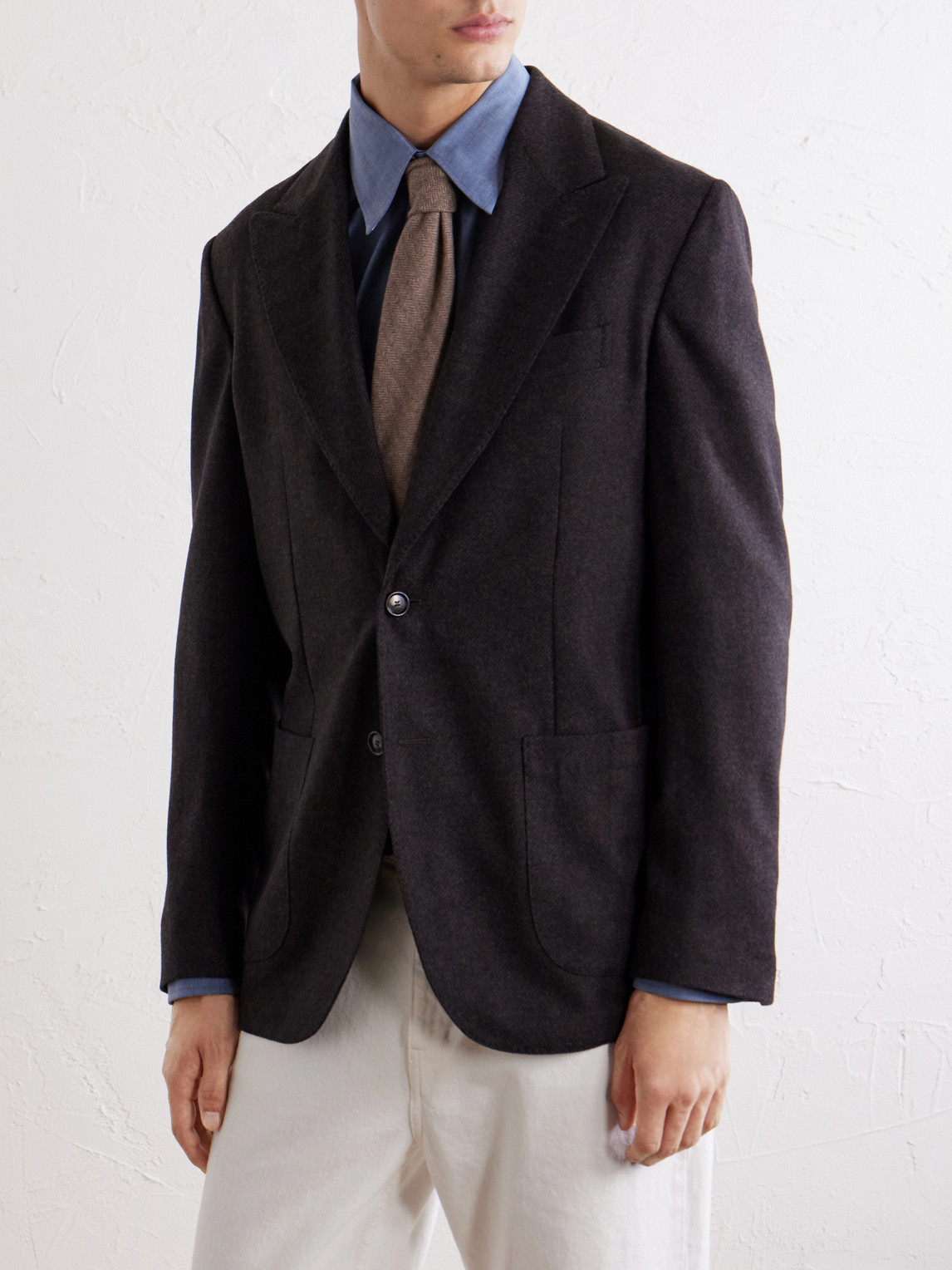 Faro Wool And Cashmere-Blend Blazer