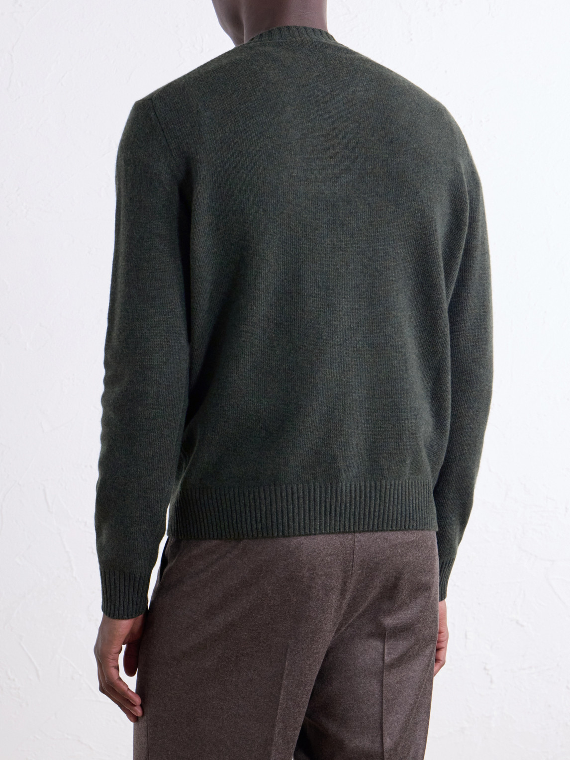 Merino Wool And Cashmere-Blend Sweater