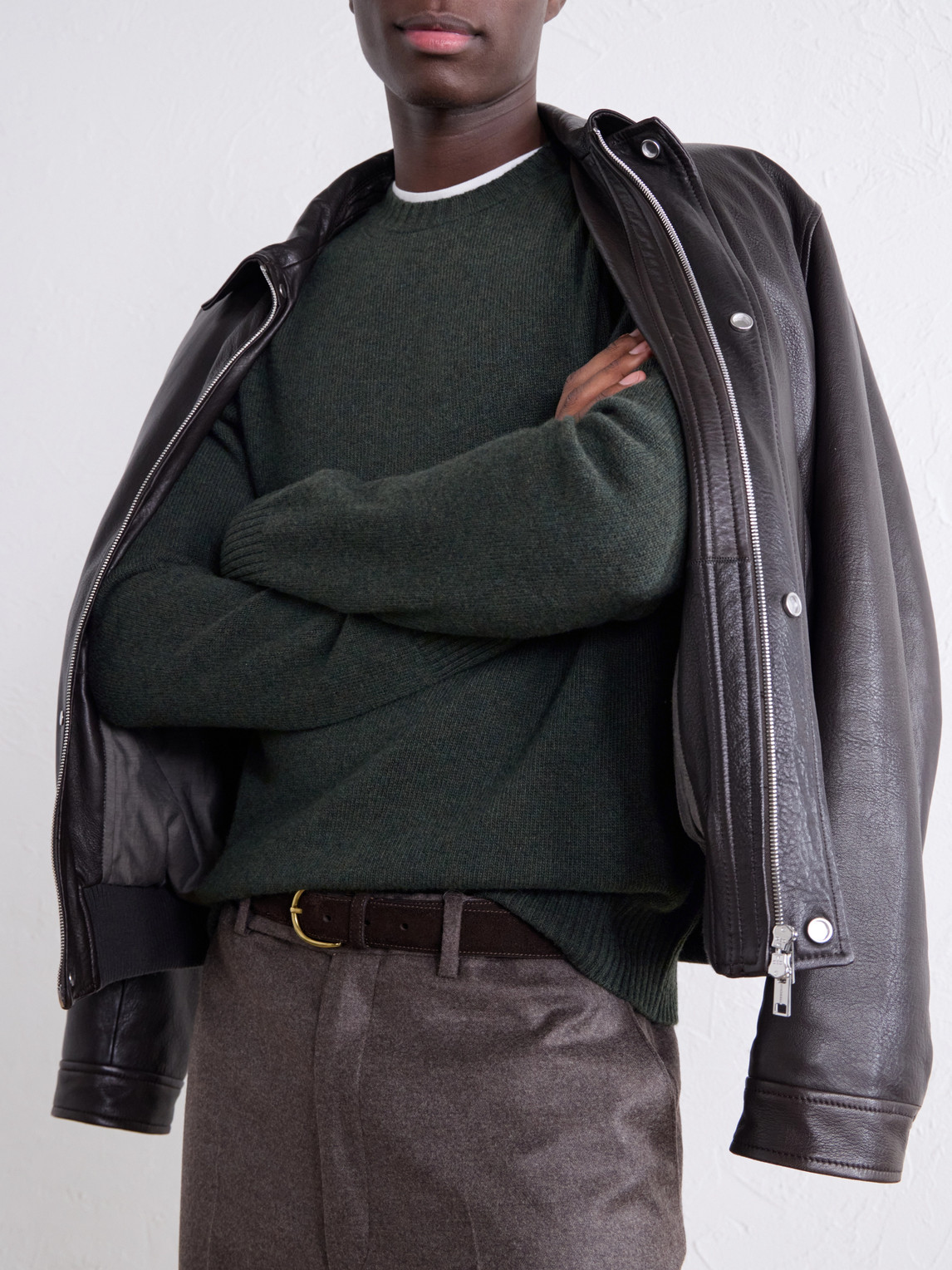 Merino Wool And Cashmere-Blend Sweater
