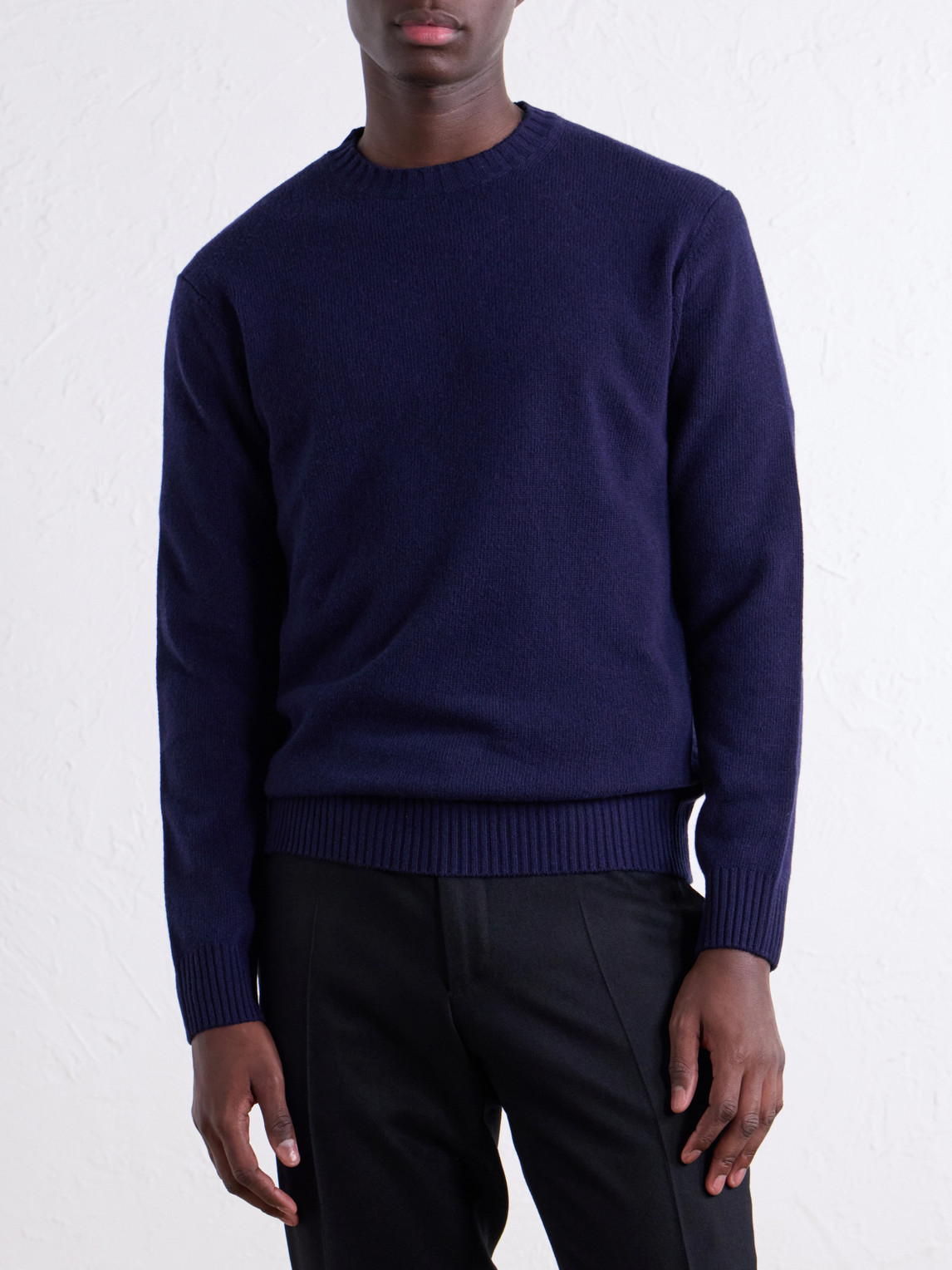 Merino Wool And Cashmere-Blend Sweater