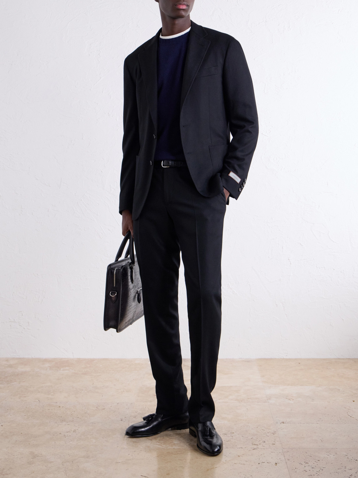 Merino Wool And Cashmere-Blend Sweater