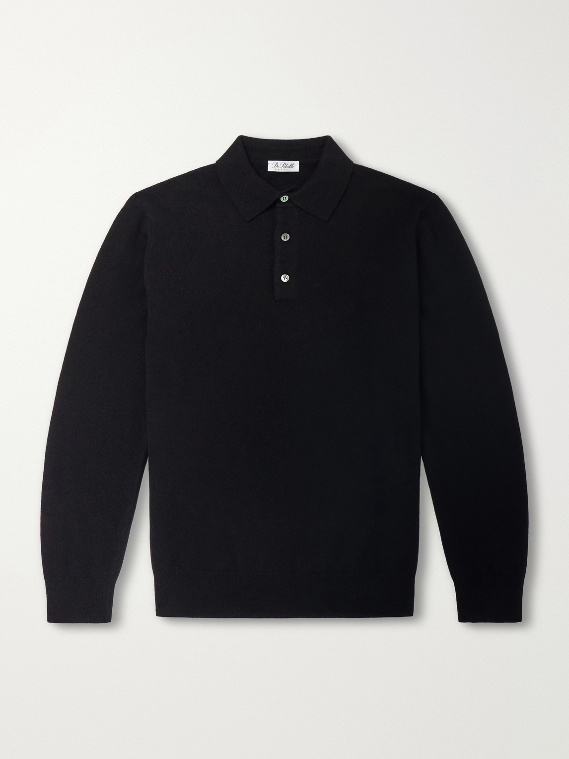 Merino Wool And Cashmere-Blend Polo Shirt