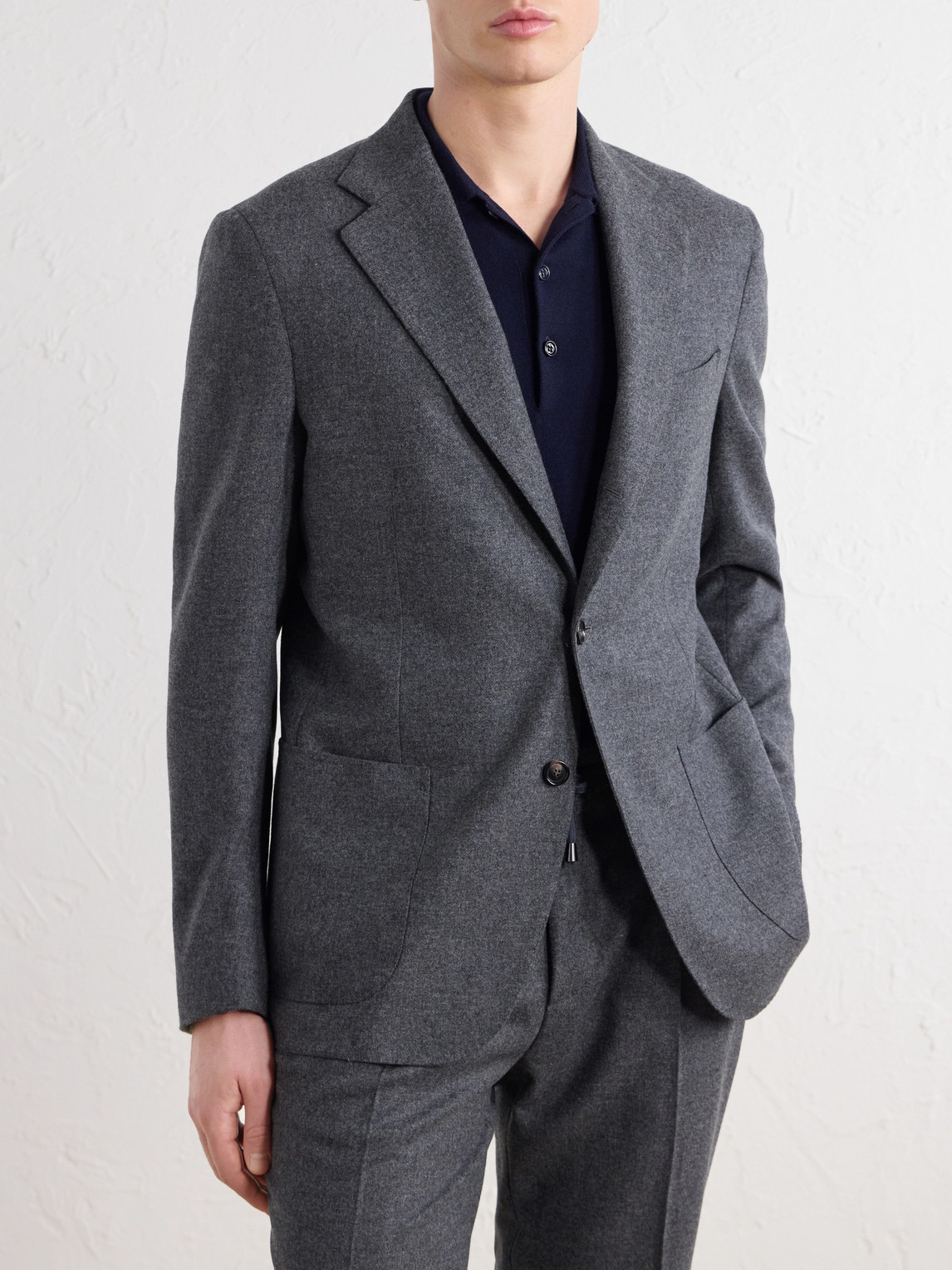 Posillipo Wool And Cashmere-Blend Suit Jacket