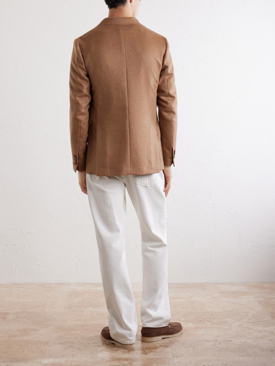 Posillipo Brushed Camel Blazer