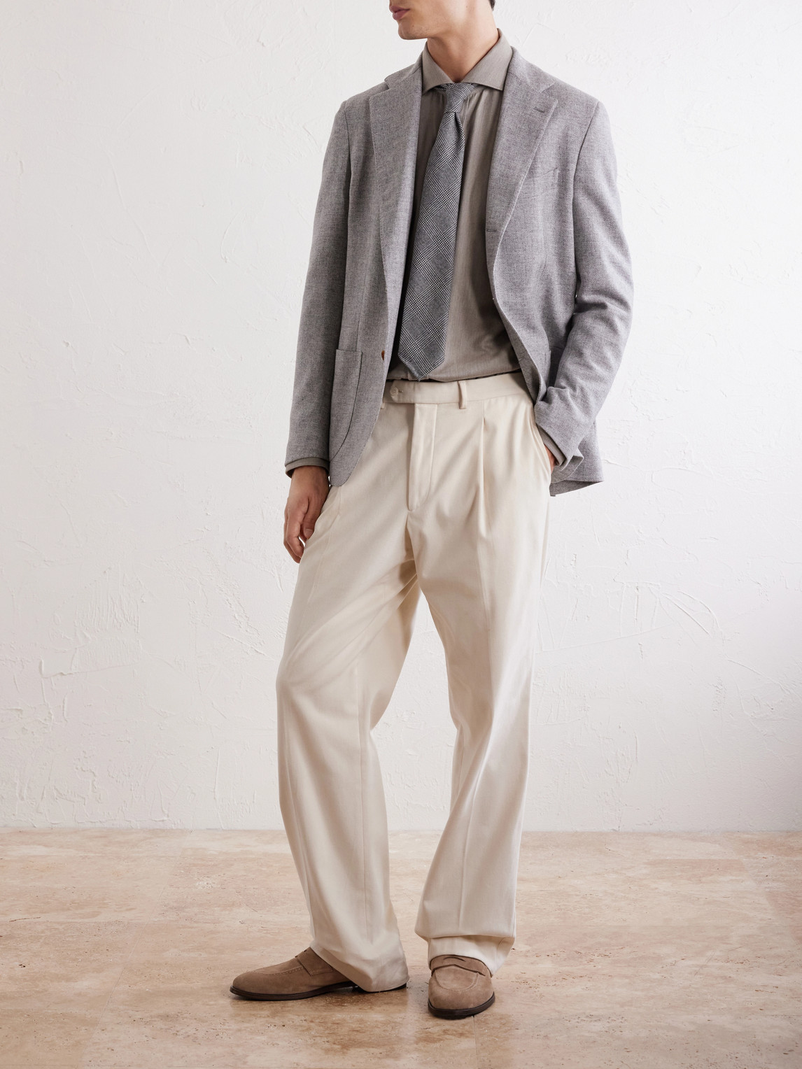 Posillipo Wool And Cashmere-Blend Blazer