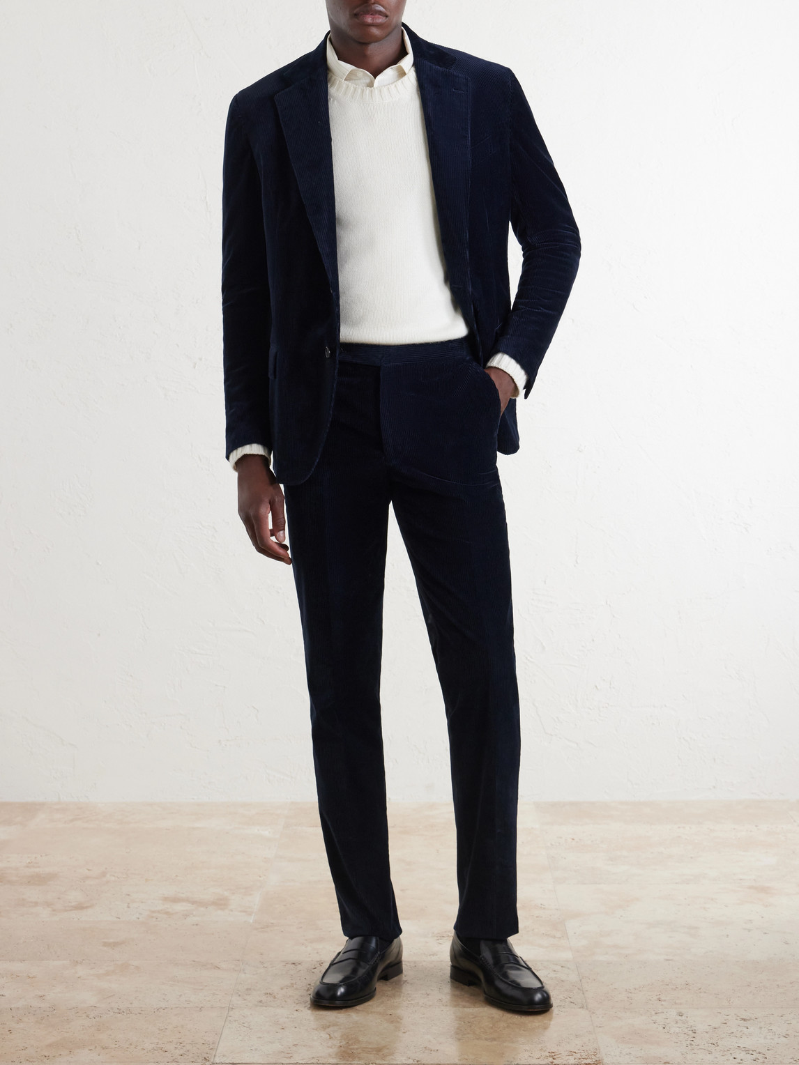Slim-Fit Stretch-Cotton Corduroy