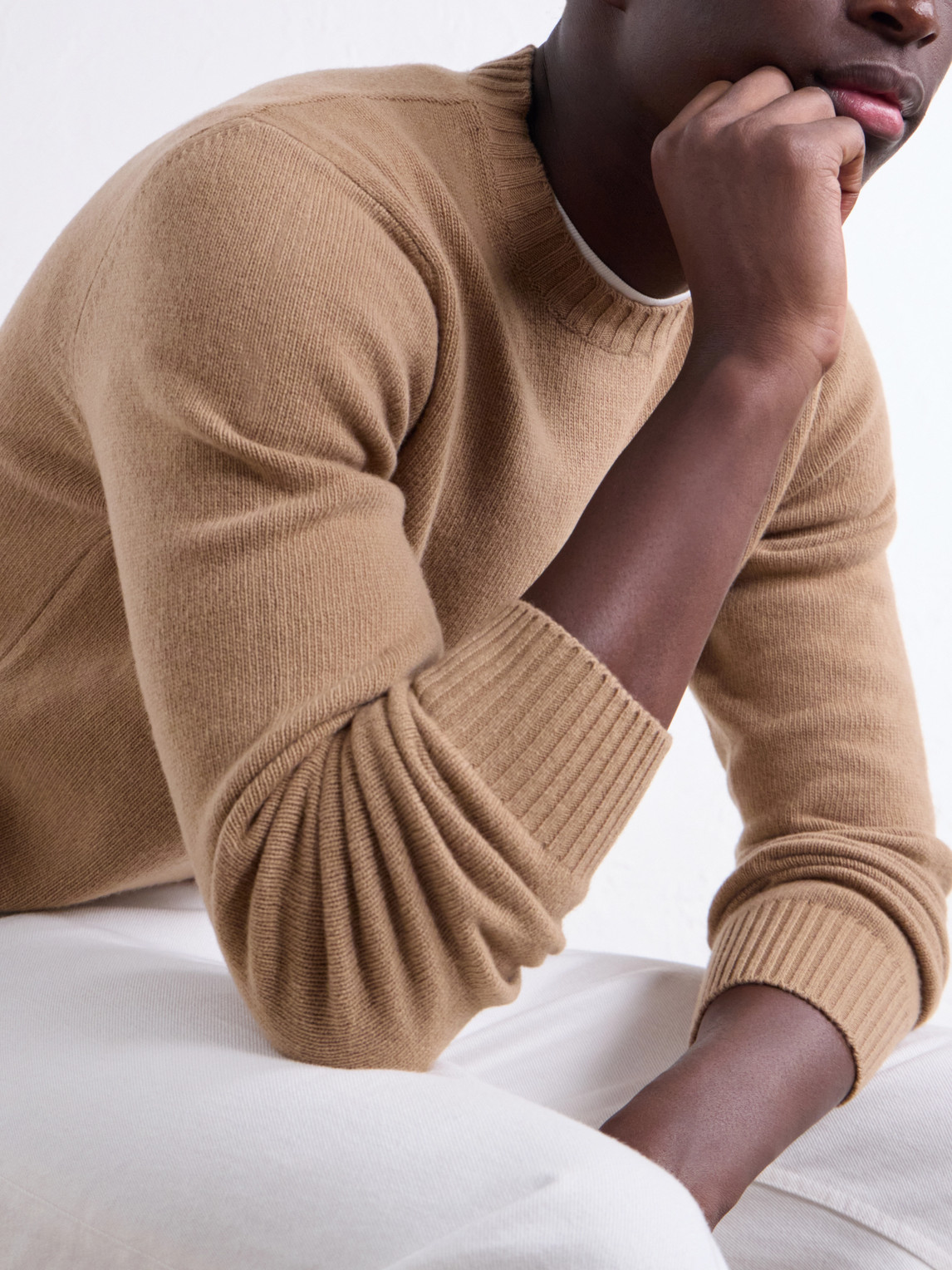Merino Wool And Cashmere-Blend Sweater