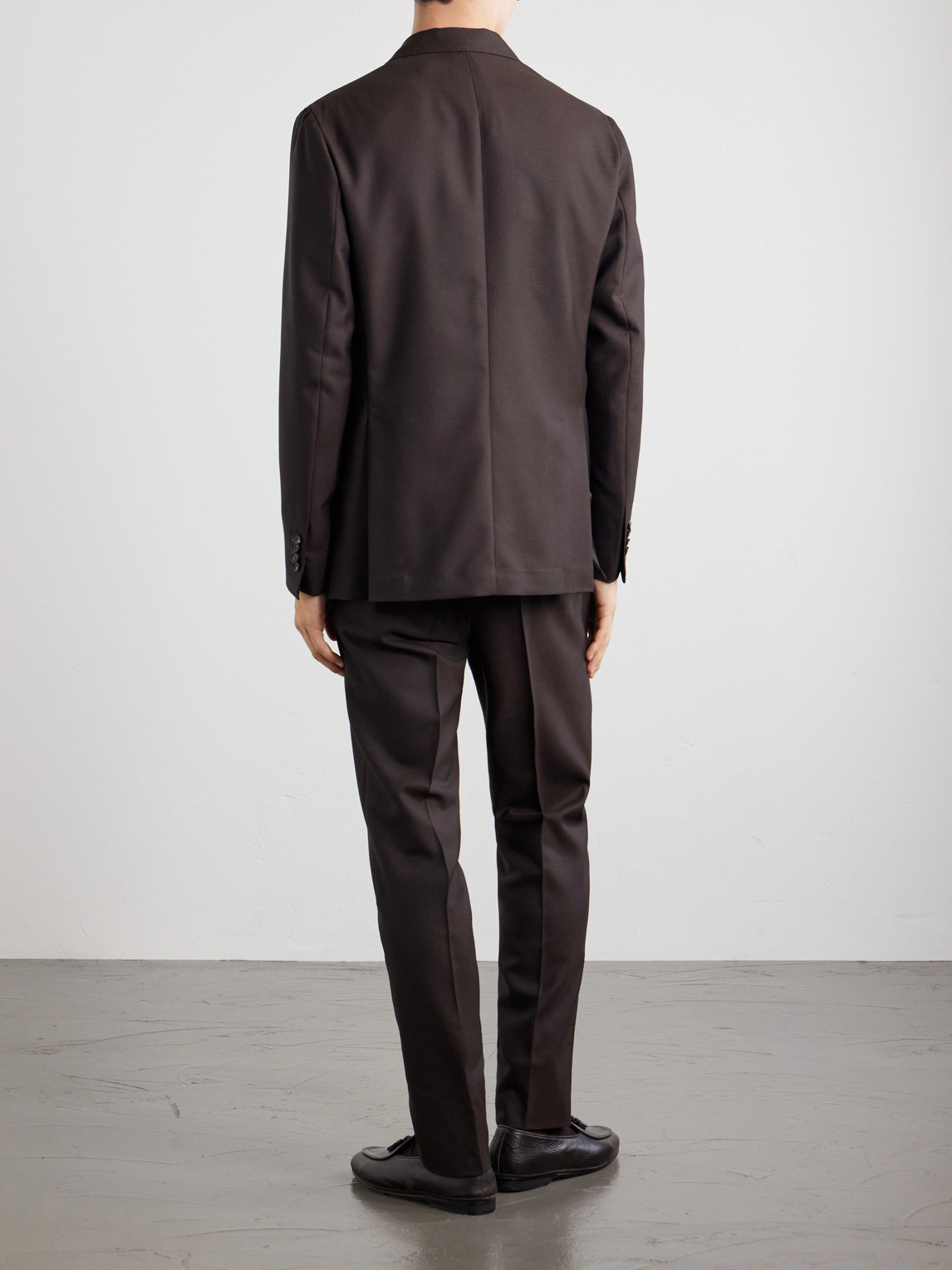Posillipo Virgin Wool-Twill Suit Jacket