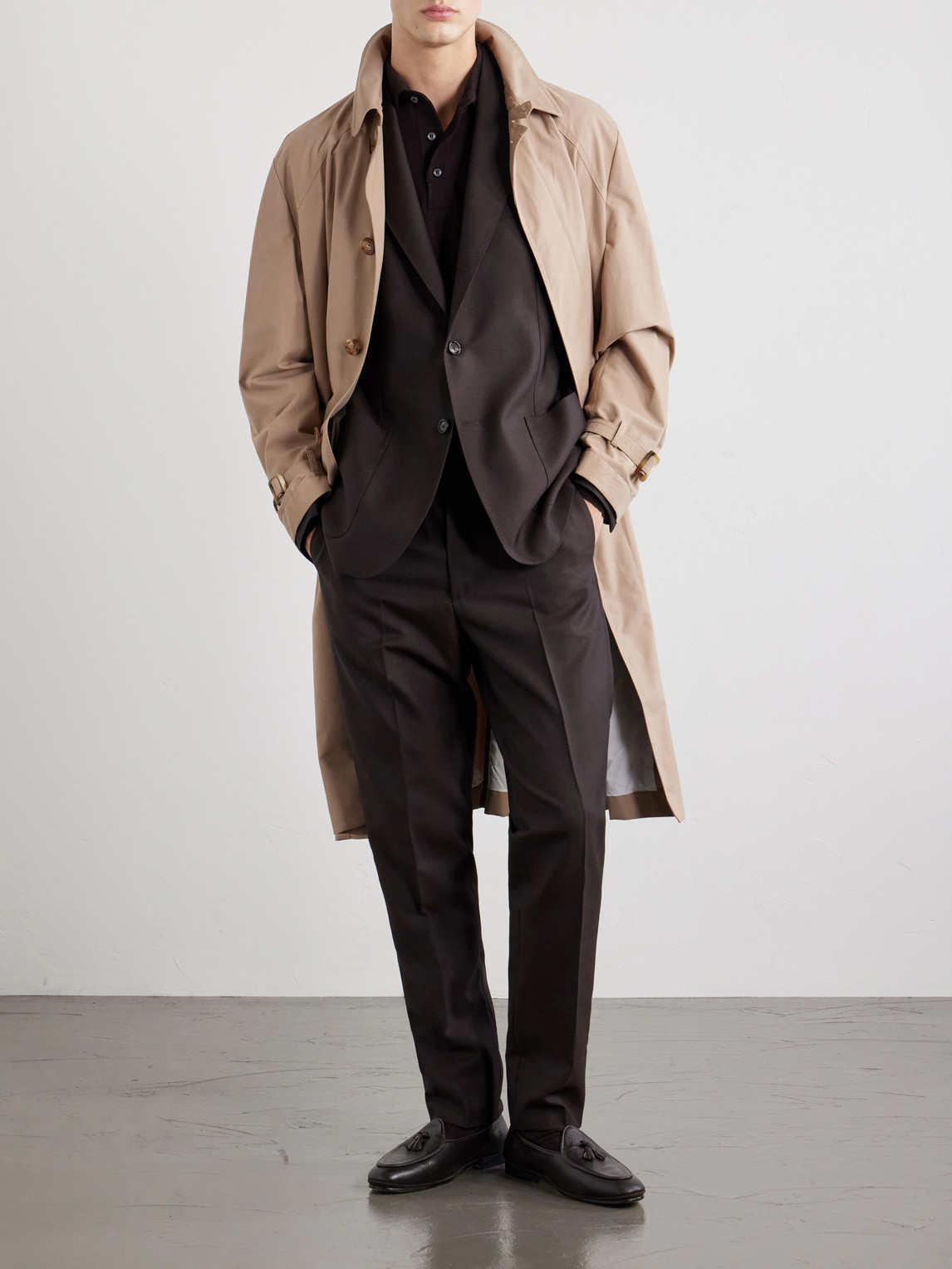 Posillipo Virgin Wool-Twill Suit Jacket