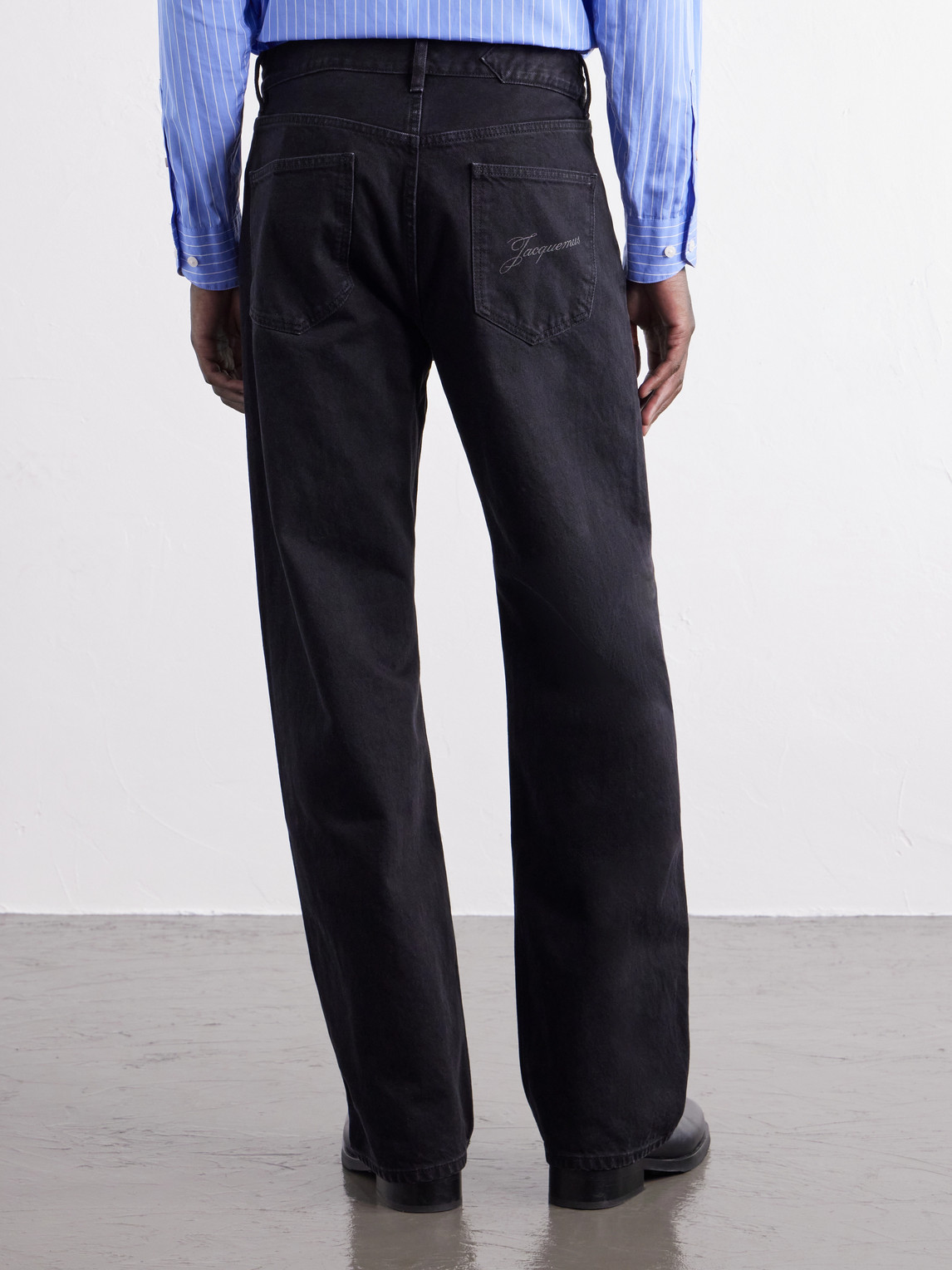 Le De-Nîmes Straight-Leg Jeans