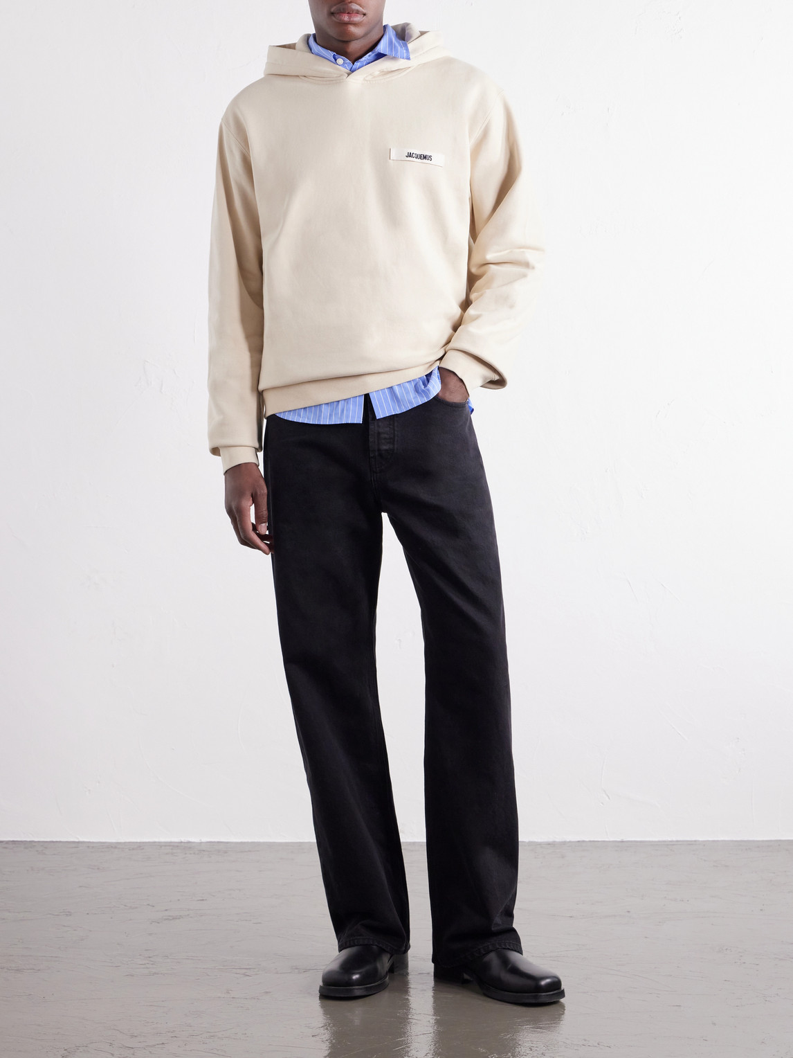 Le De-Nîmes Straight-Leg Jeans