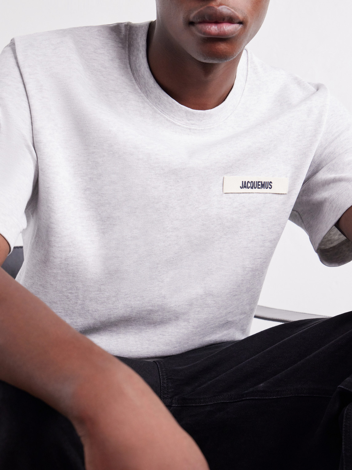 Logo-Appliquéd Cotton-Jersey T-Shirt