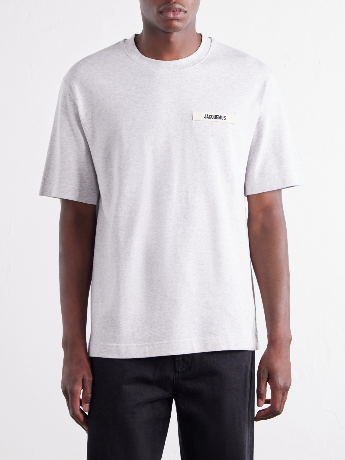 Logo-Appliquéd Cotton-Jersey T-Shirt
