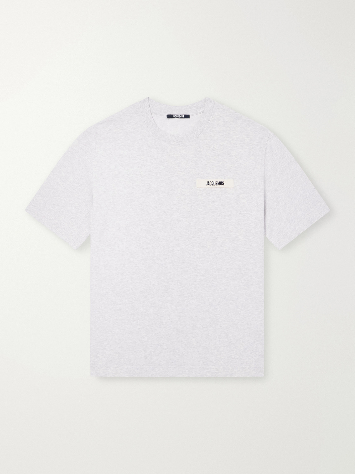 Logo-Appliquéd Cotton-Jersey T-Shirt