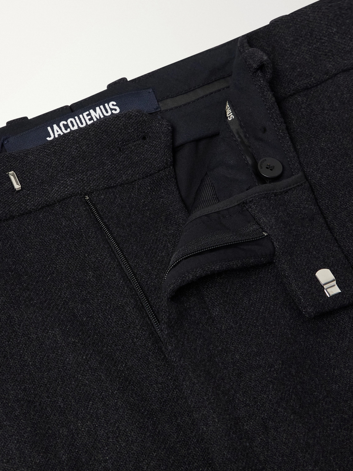 Tempo Wide-Leg Wool-Blend Woven Trousers