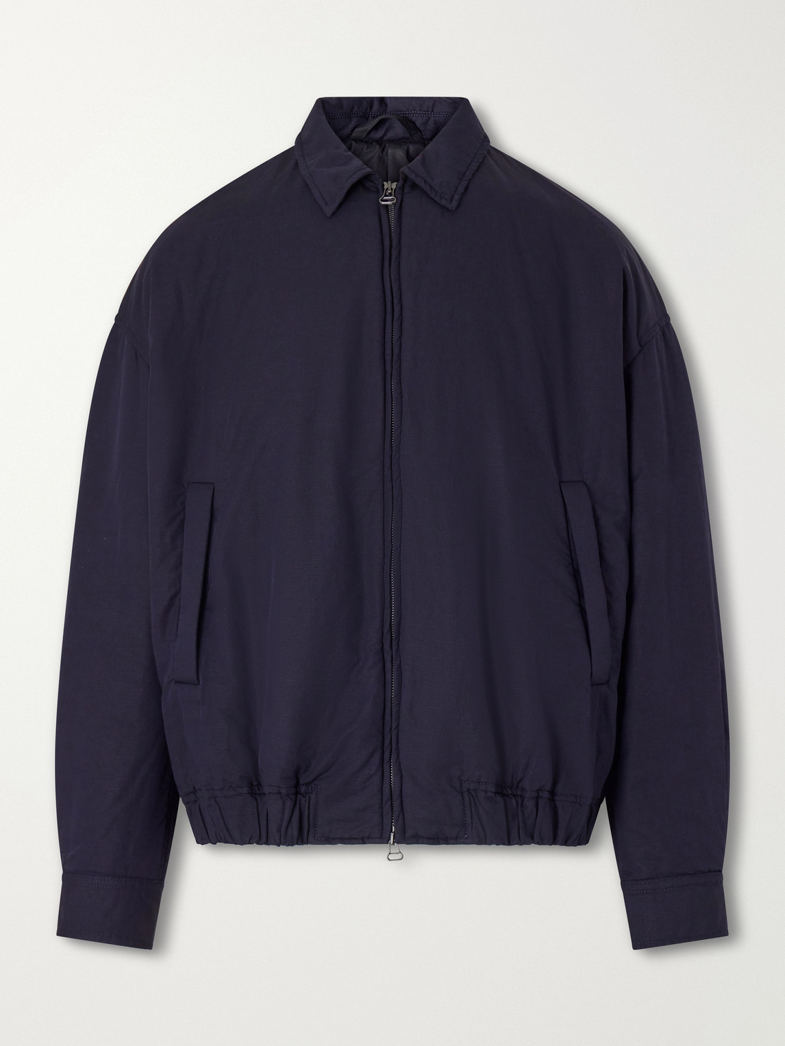 Casey Casey – Meaux Cotton and Linen-Blend Zip-Up Jacket