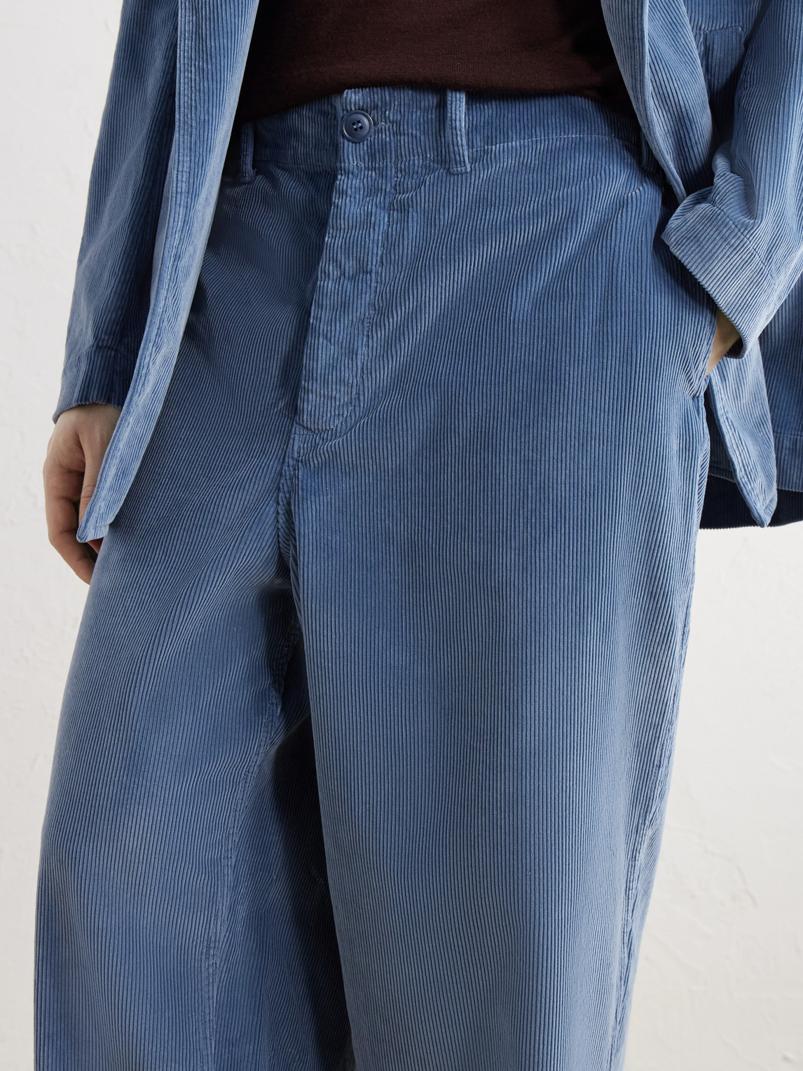 Albello Straight-Leg Cotton- Corduroy