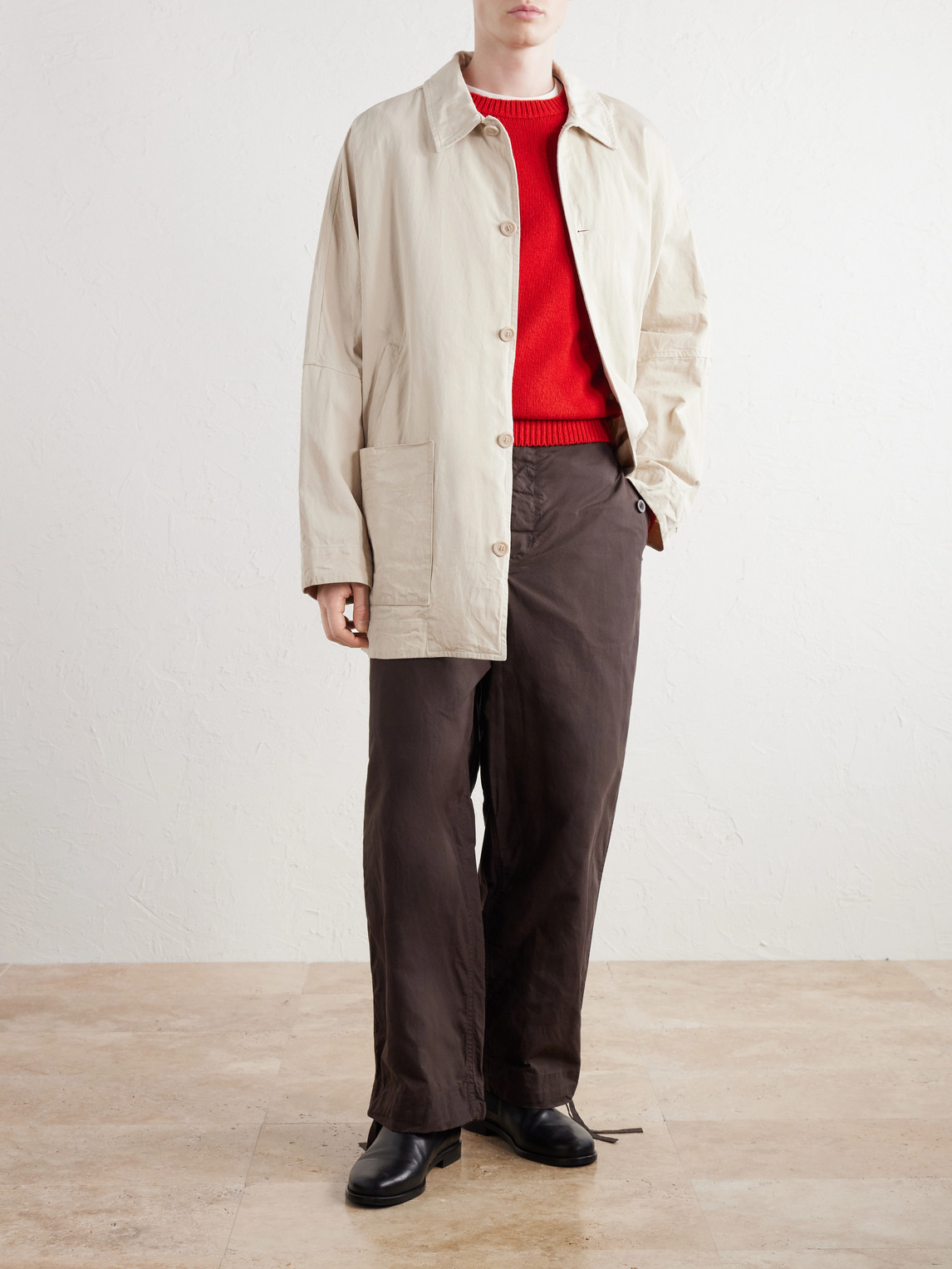 Weiping Crinkled-Cotton Jacket
