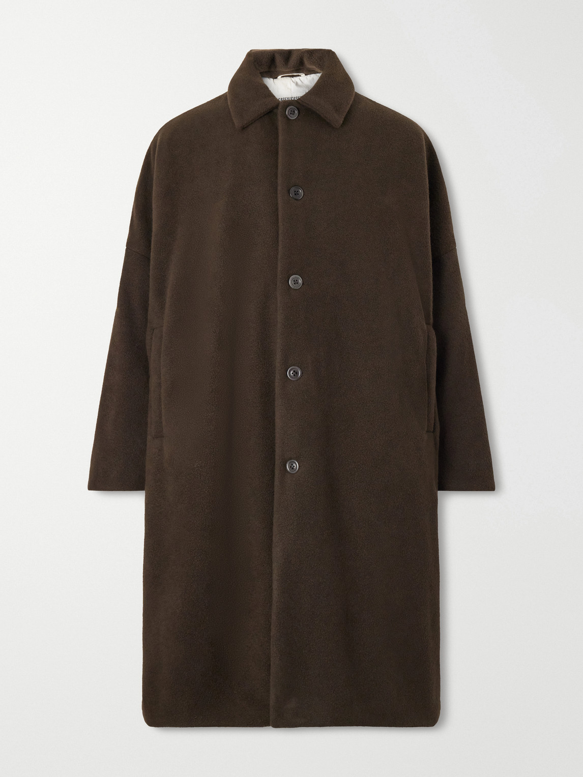 Casey Casey – Big Blobby Brushed Cashmere Coat