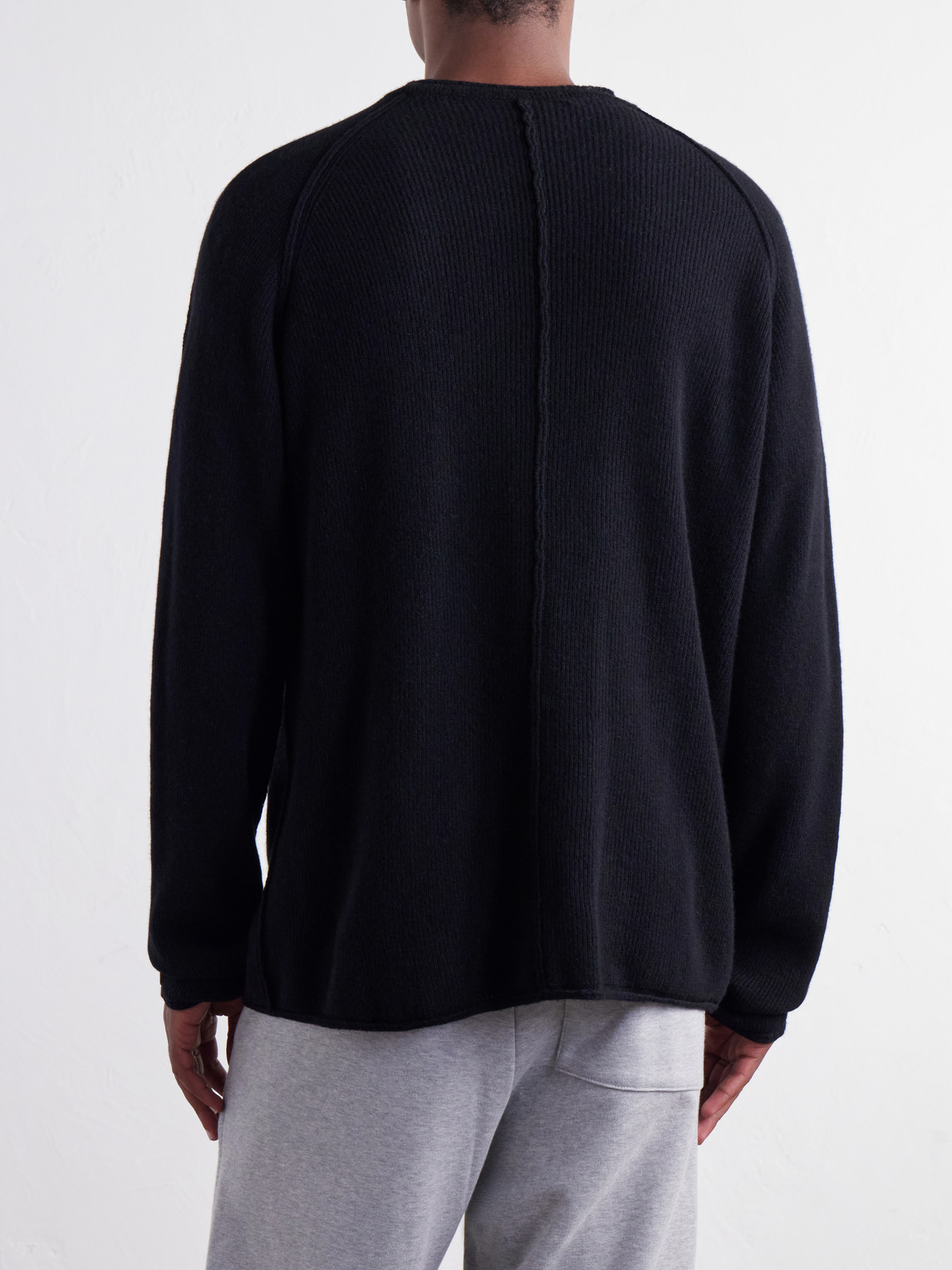 Merino Wool And Cashmere-Blend Sweater
