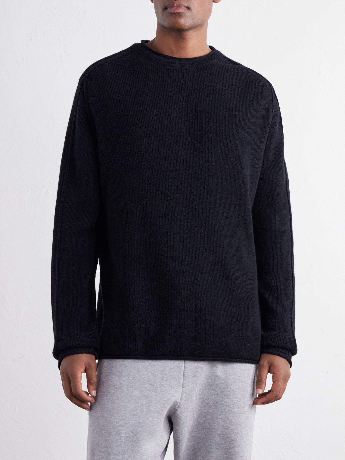 Merino Wool And Cashmere-Blend Sweater